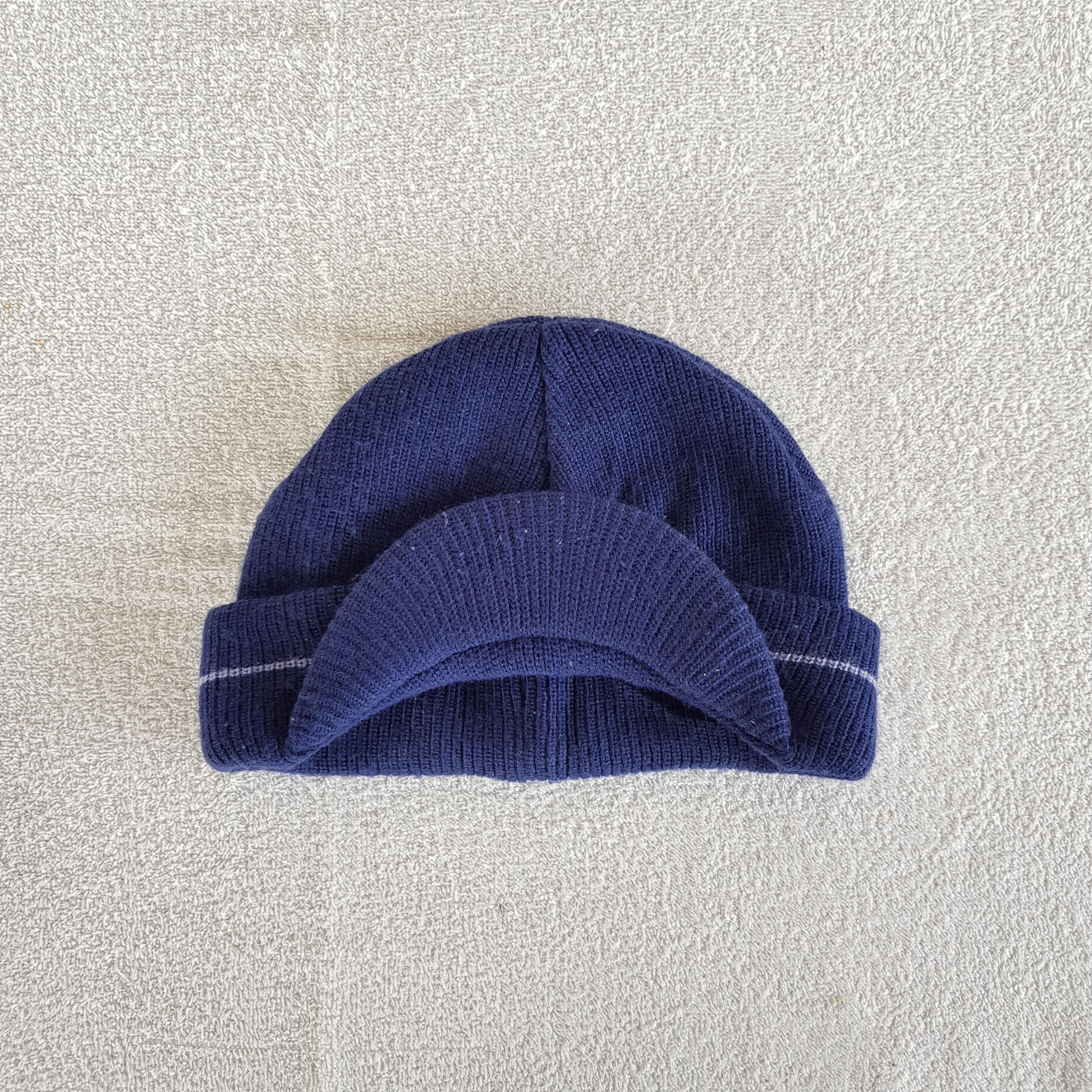 Homespun Knitwear Vintage Snowman Made Beanie Japanese Knit Snow Caps Hats Size ONE SIZE - 5 Thumbnail