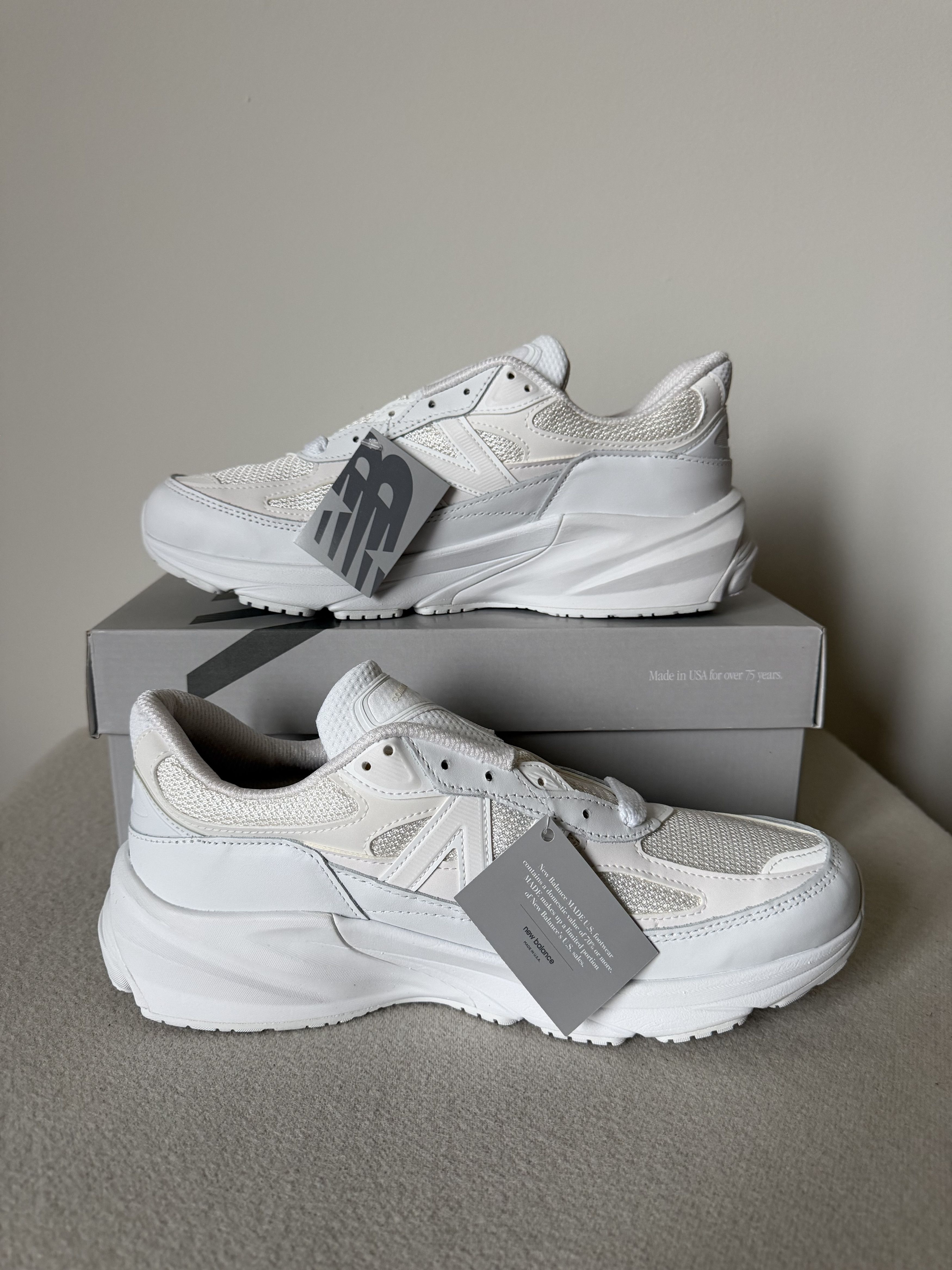 Comme des Garcons × New Balance Comme des Garcons New Balance 990v6 in White Size US 10 / EU 43 - 3 Thumbnail
