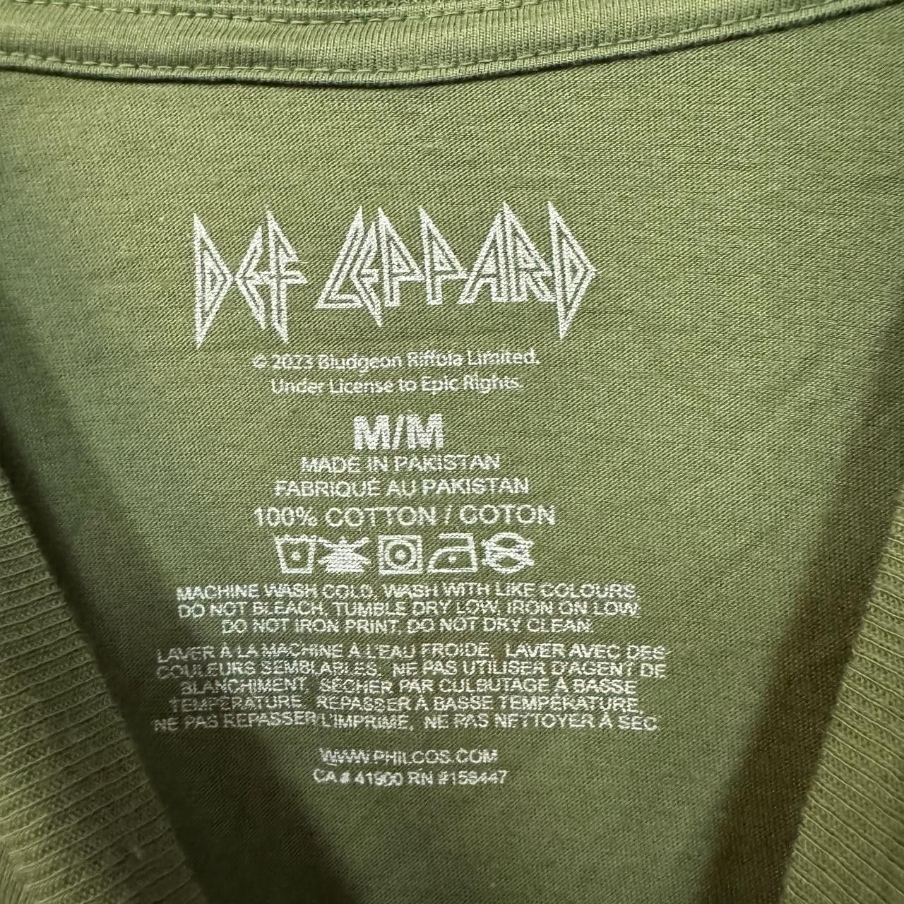 Band Tees × Def Leppard Def Leppard Adrenalize Album Cover Heavy Metal Band Tee M Size US M / EU 48-50 / 2 - 4 Thumbnail