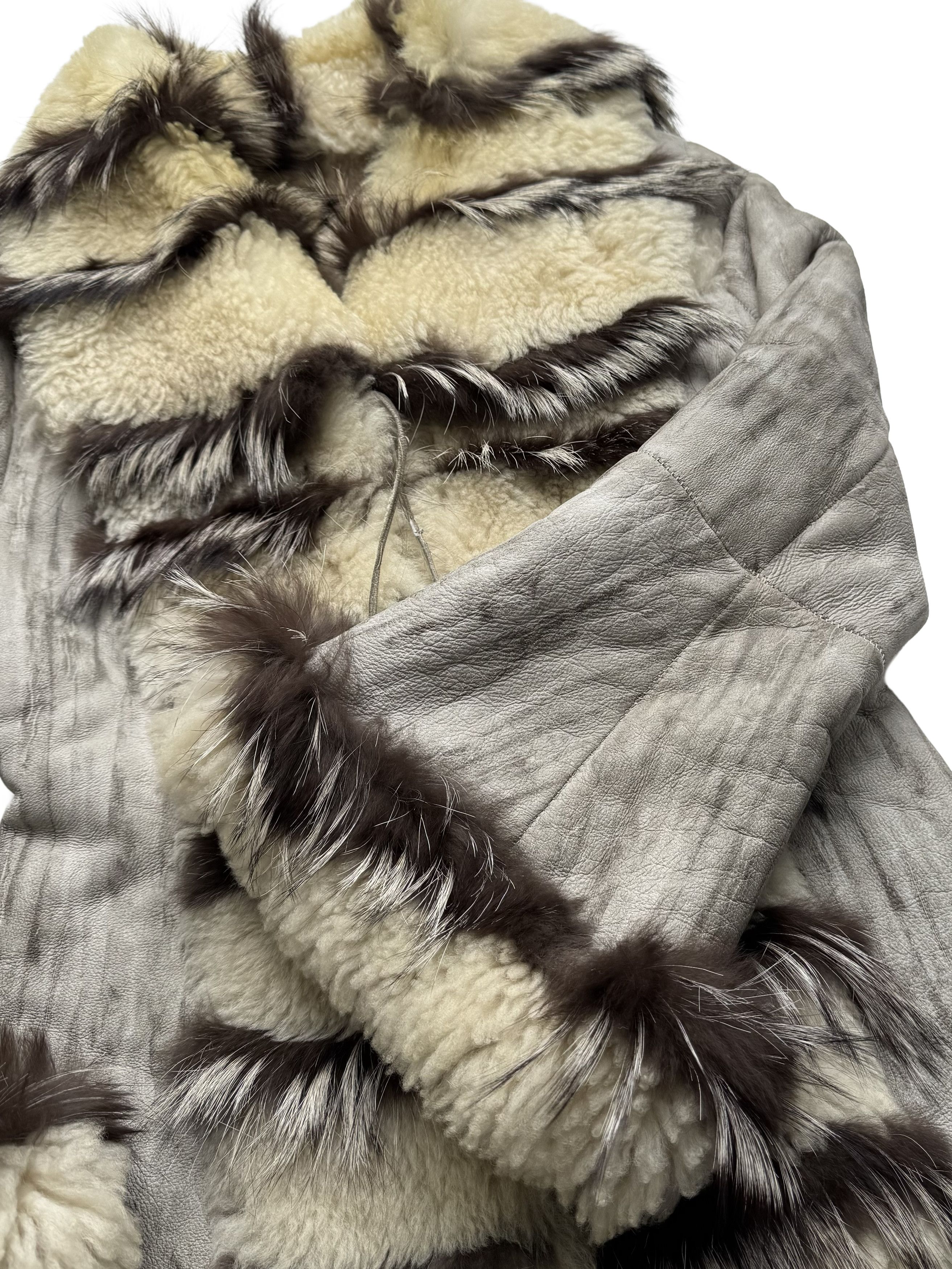 Vintage Vintage Real Sheepskin Coat Size M / US 6-8 / IT 42-44 - 8 Thumbnail