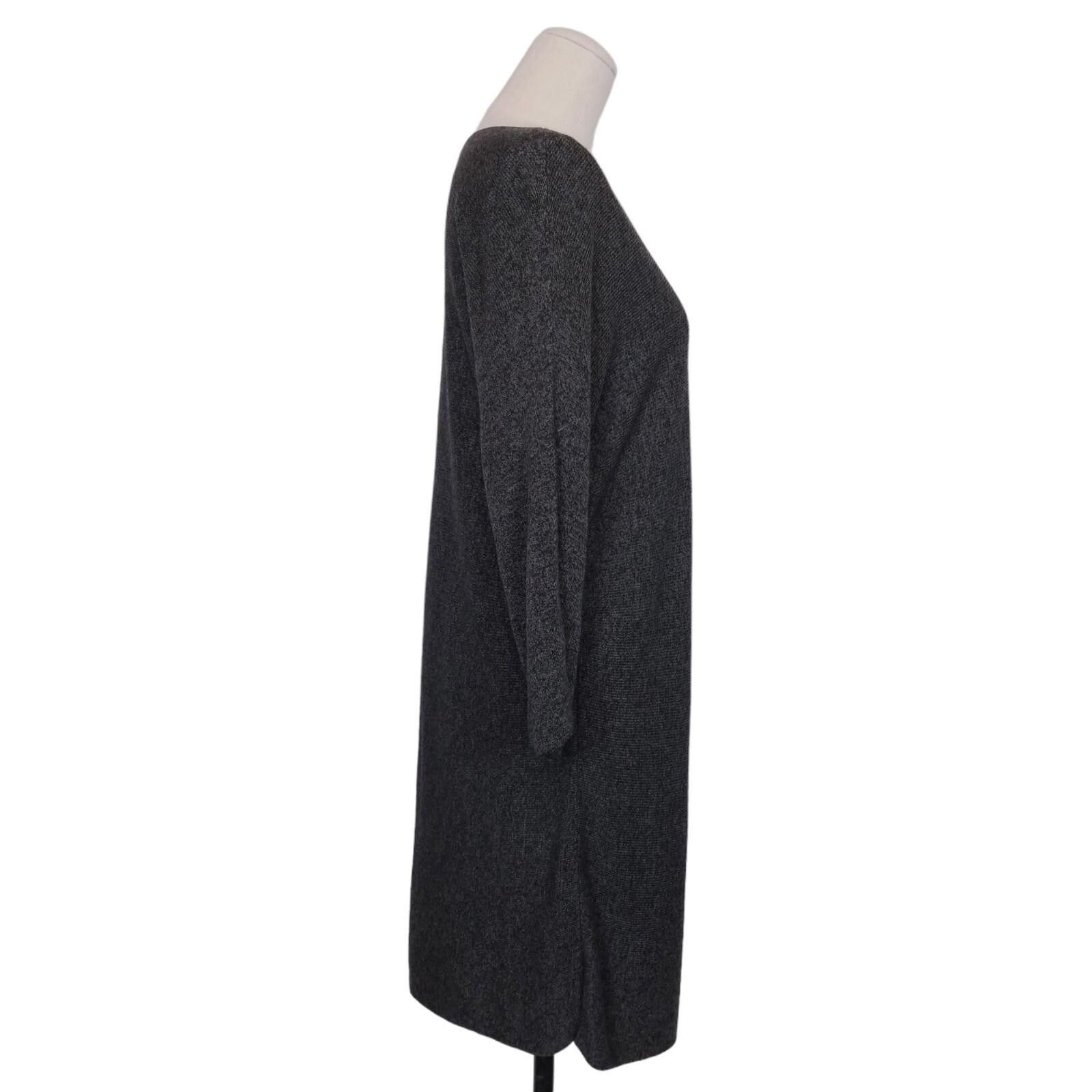 Eileen Fisher Eileen Fisher Merino Wool Blend Tunic Gray Sz Small Size S / US 4 / IT 40 - 5 Thumbnail