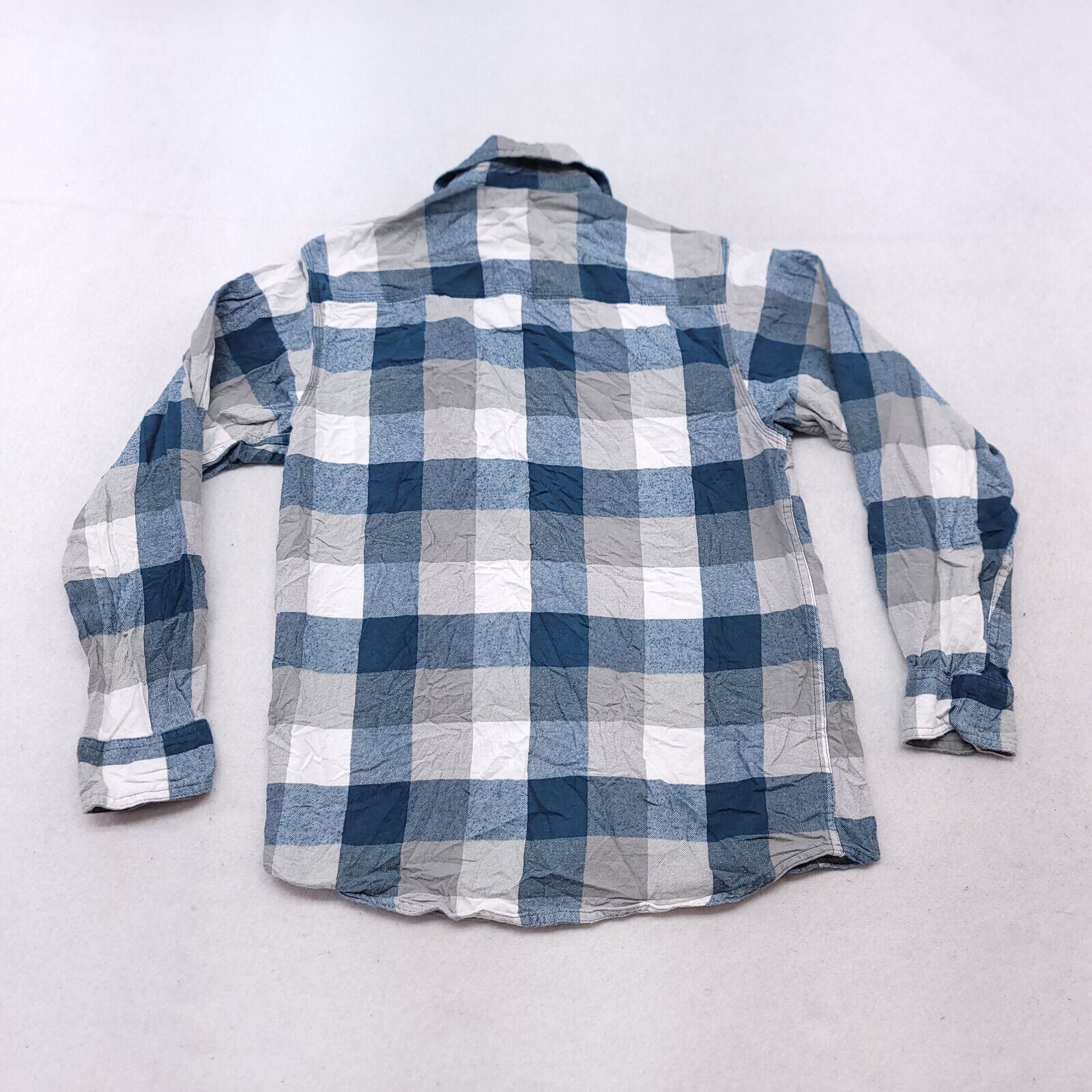 Redhead RedHead Gingham Flannel Button Up Shirt Mens Size S White Size US S / EU 44-46 / 1 - 10 Thumbnail
