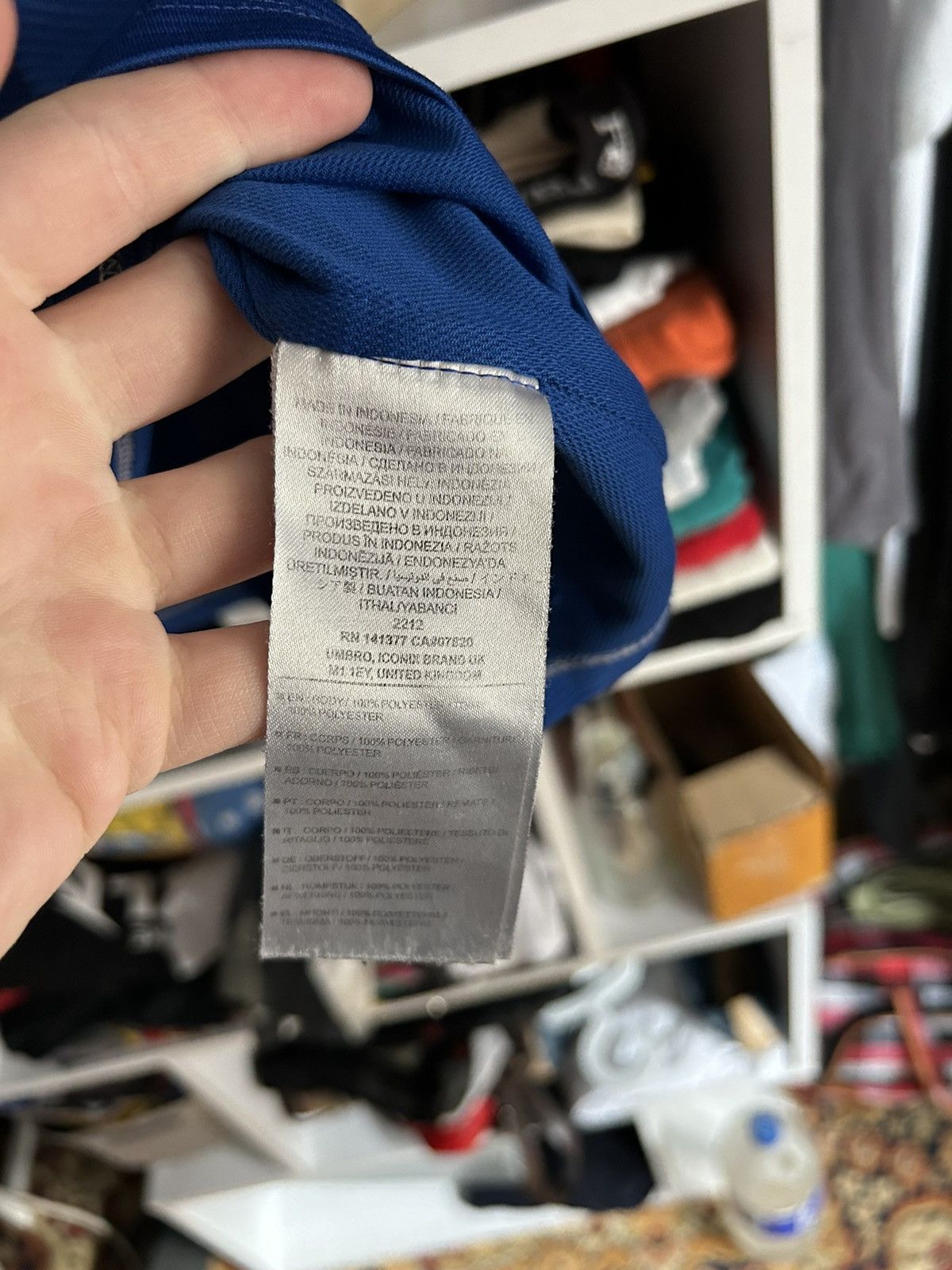 Umbro × Vintage Everton 2014/15 Home football soccer jersey Size US M / EU 48-50 / 2 - 5 Thumbnail