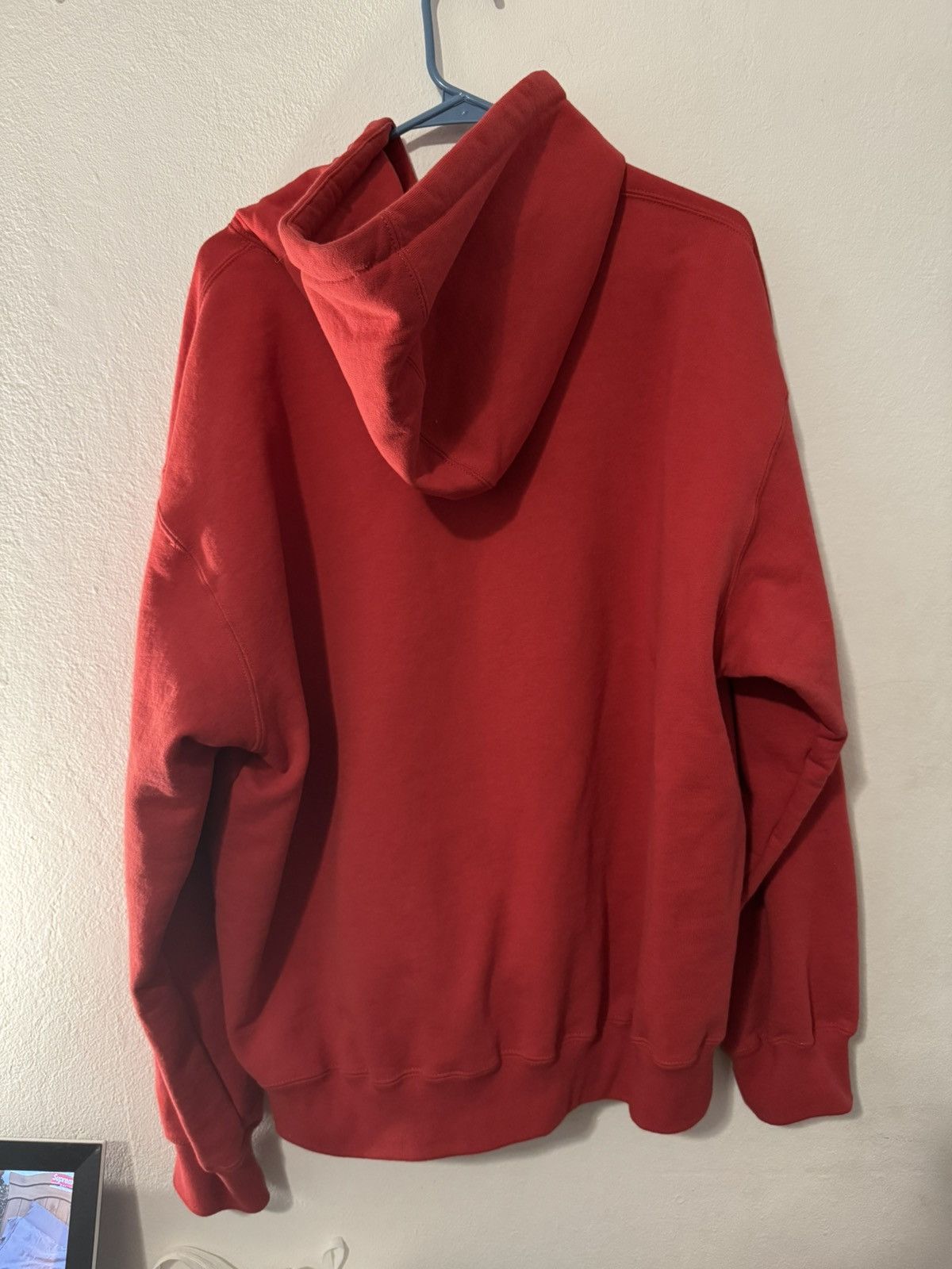 Supreme Supreme leather patch logo hoodie Size US L / EU 52-54 / 3 - 4 Thumbnail