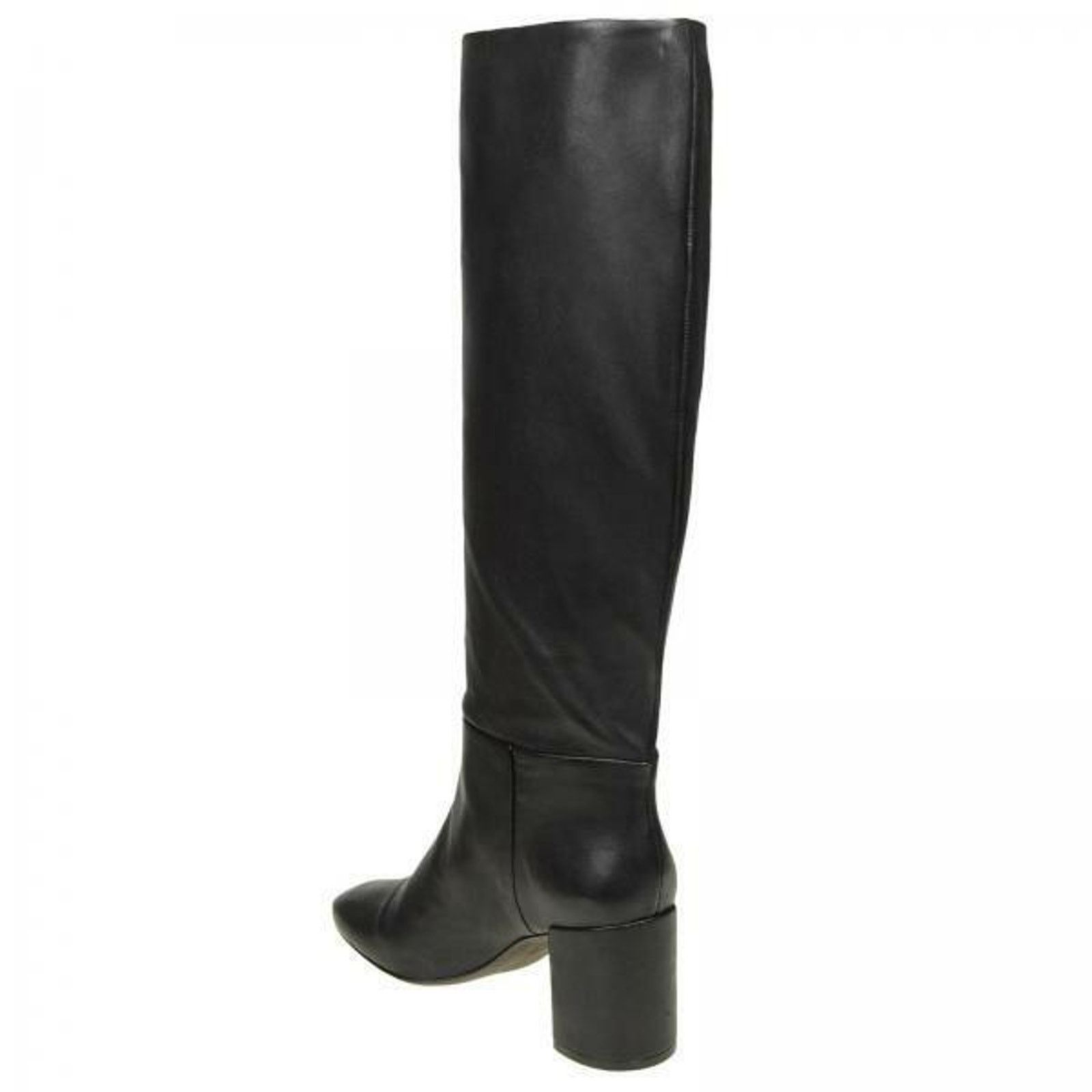 Tory Burch TORY BURCH BLACK BROOKE SLOUCHY LEATHER GOLD REVA TALL 10 Size US 10 / IT 40 - 9 Thumbnail