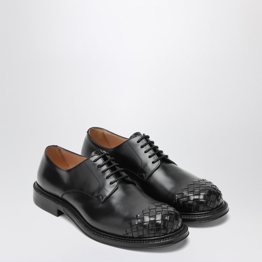 Bottega Veneta o1d2blof0226 Lace-Up Shoes in Black Size US 9 / EU 42 - 1 Thumbnail