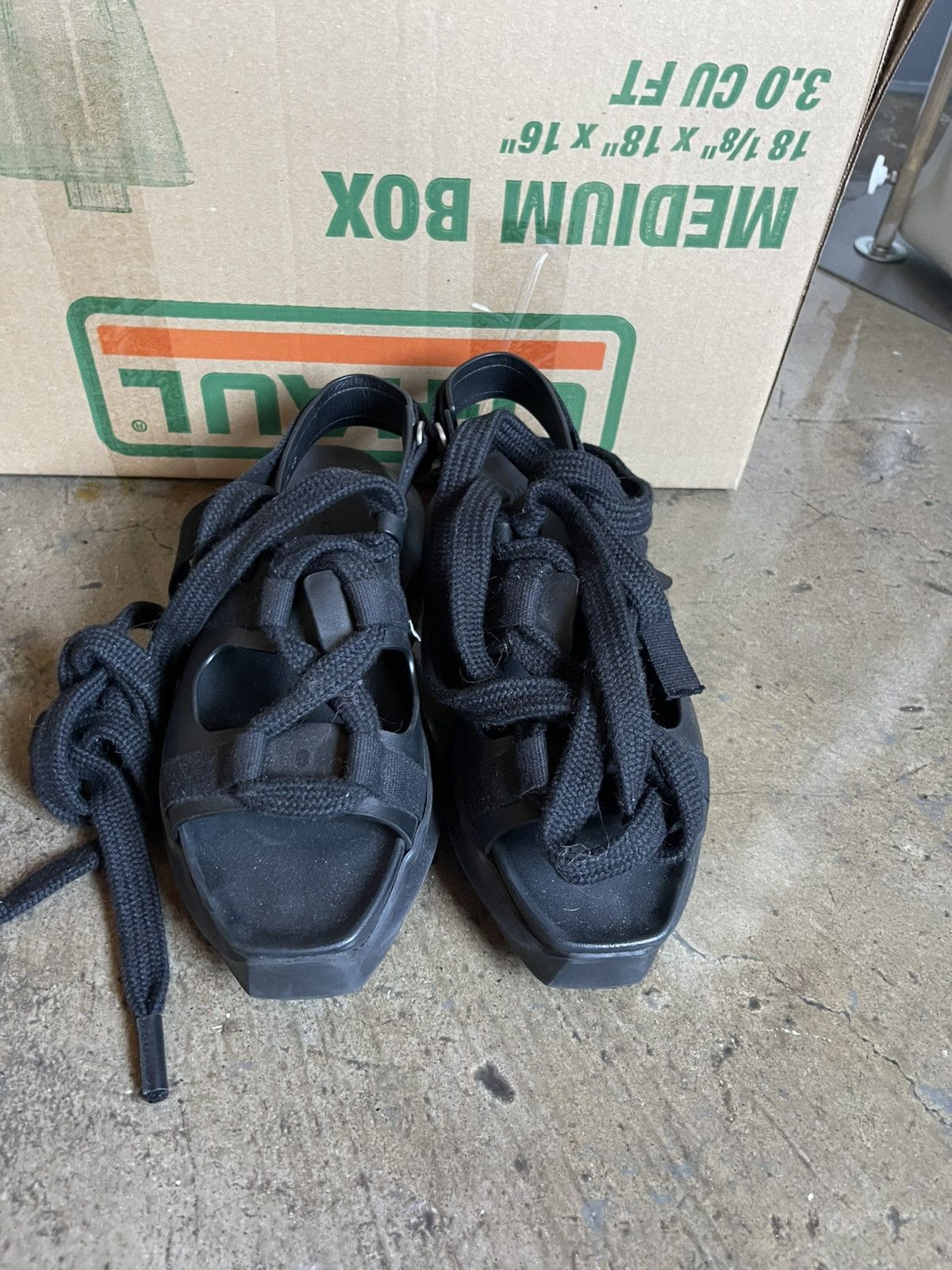 Rick Owens Geth Sandal Size US 9.5 / EU 42-43 - 4 Thumbnail