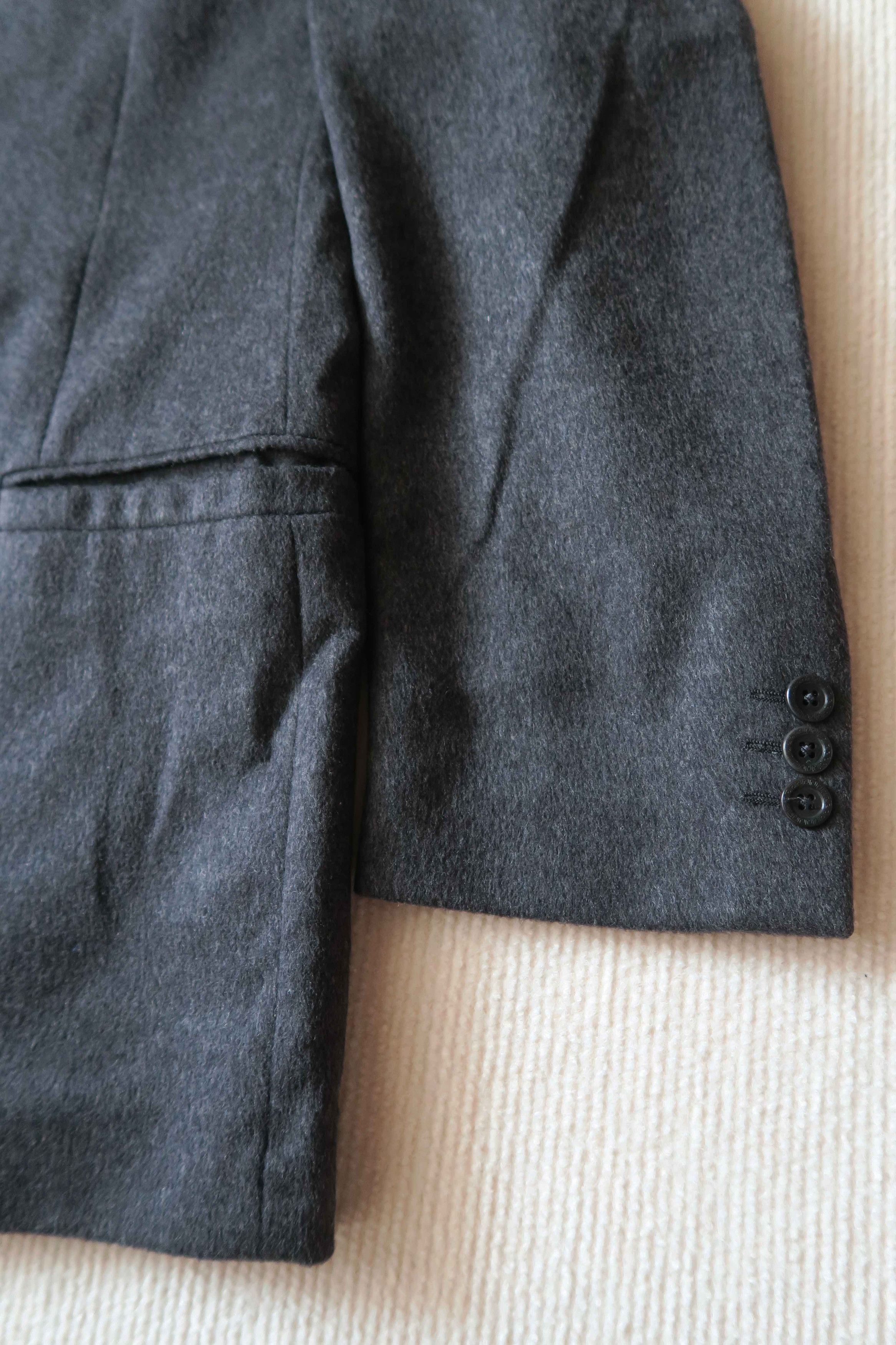 Versace Versace V2 Grey Wool & Cashmere Blazer Size US M / EU 48-50 / 2 - 3 Thumbnail