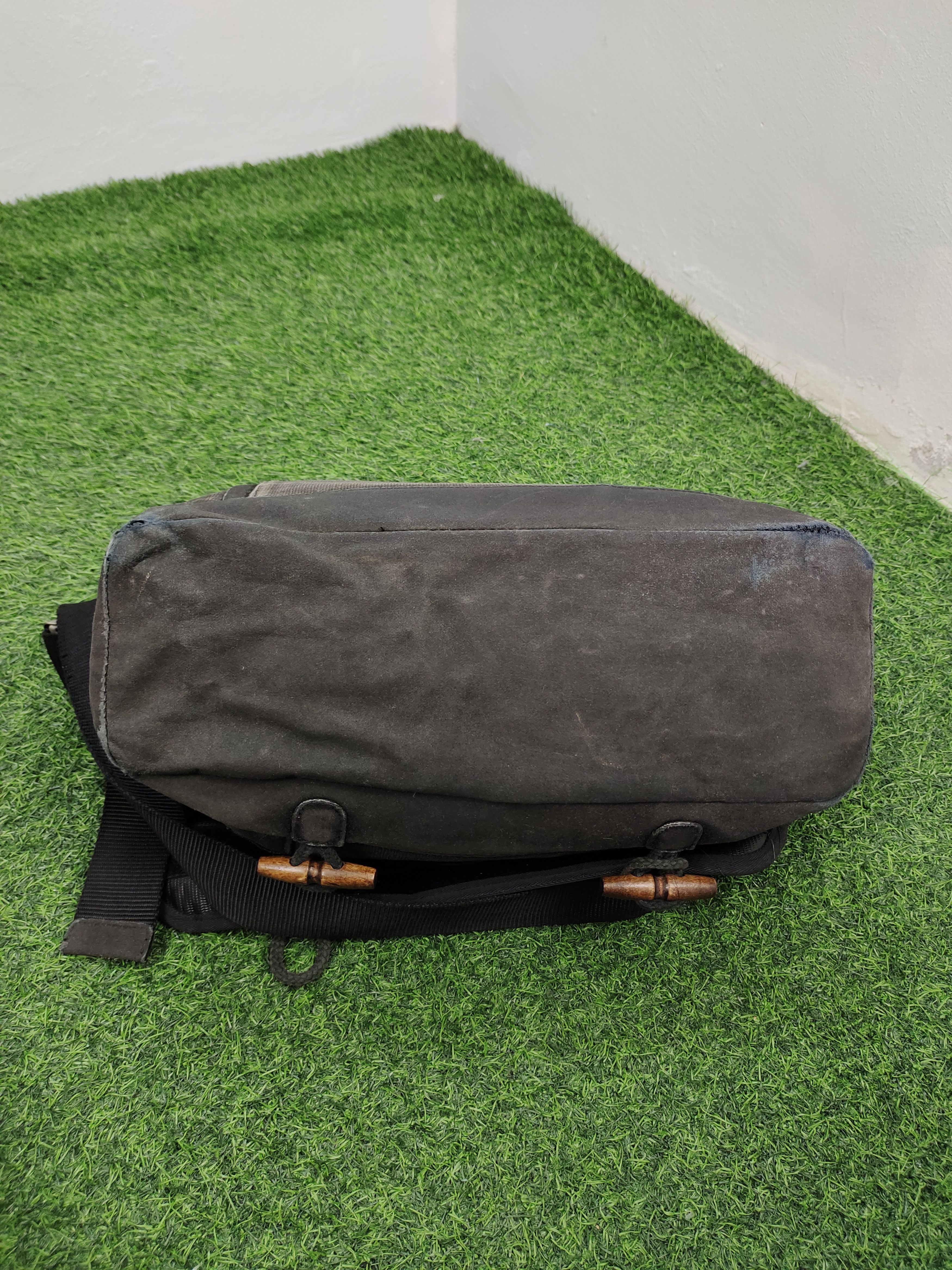 Beams Plus × Harris Tweed Nicole Club x Harris Tweed Canvas Distress Messenger Bag Size ONE SIZE - 13 Thumbnail