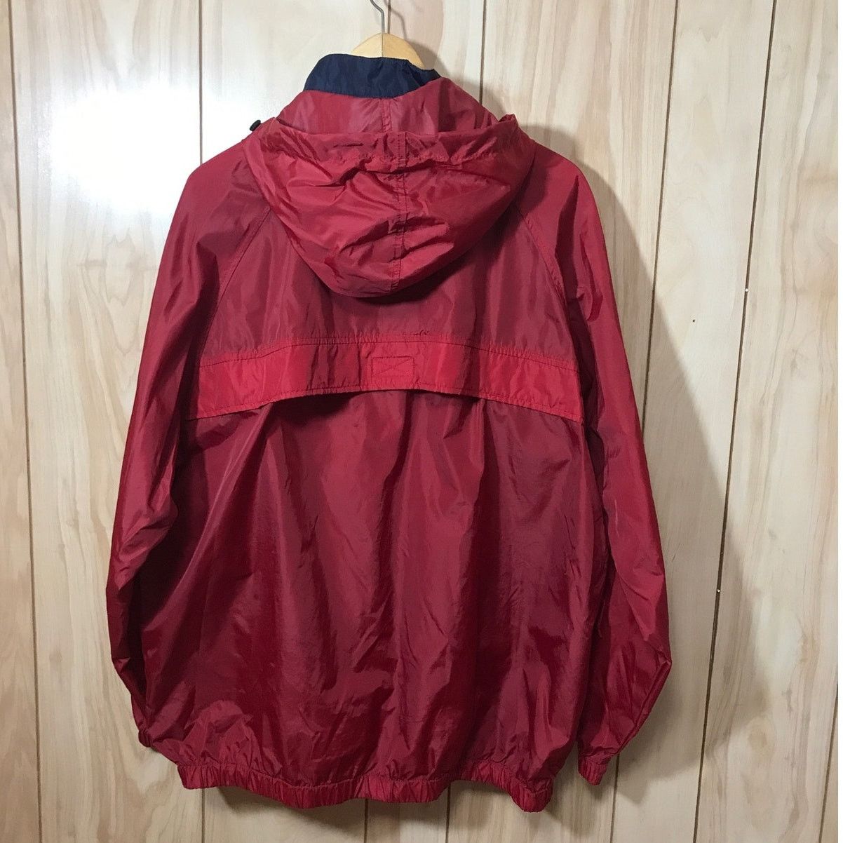 Eddie Bauer Eddie Bauer Sac Jac Red Retro Vintage 90s Hooded Jacket S Size US S / EU 44-46 / 1 - 2 Thumbnail