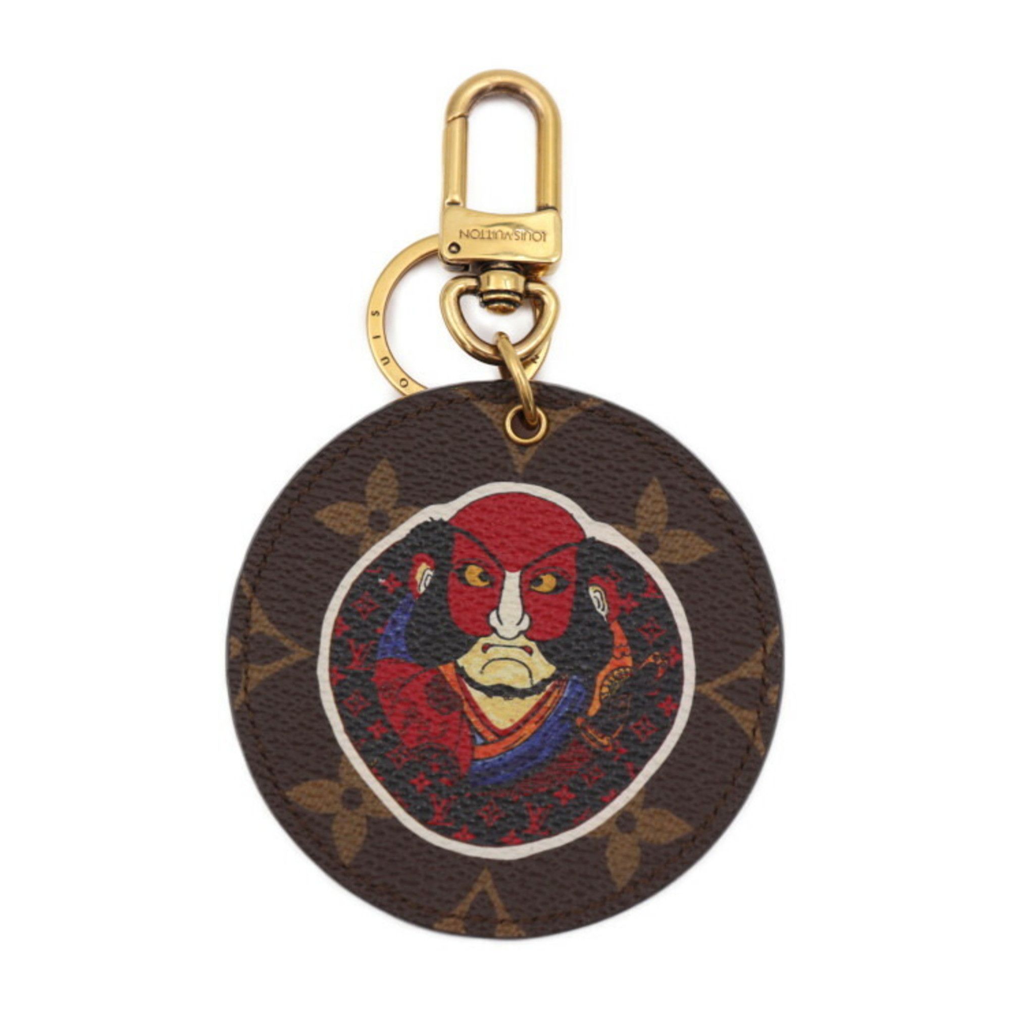 Louis Vuitton LOUIS VUITTON Portocle Illustre Keychain
