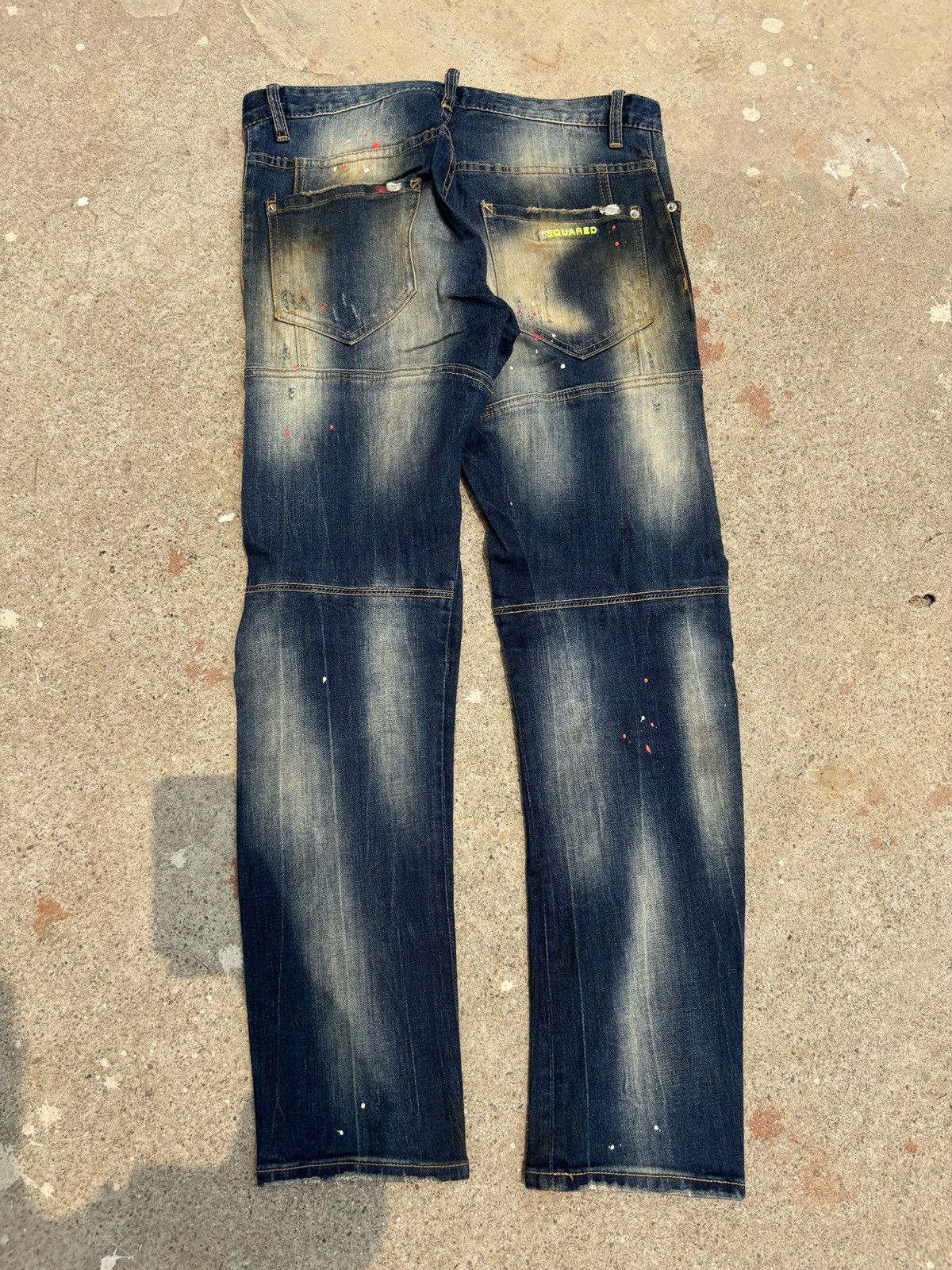 Dsquared2 Vintage DSQUARED2 Paint Splater slim jean Size US 32 / EU 48 - 21 Thumbnail