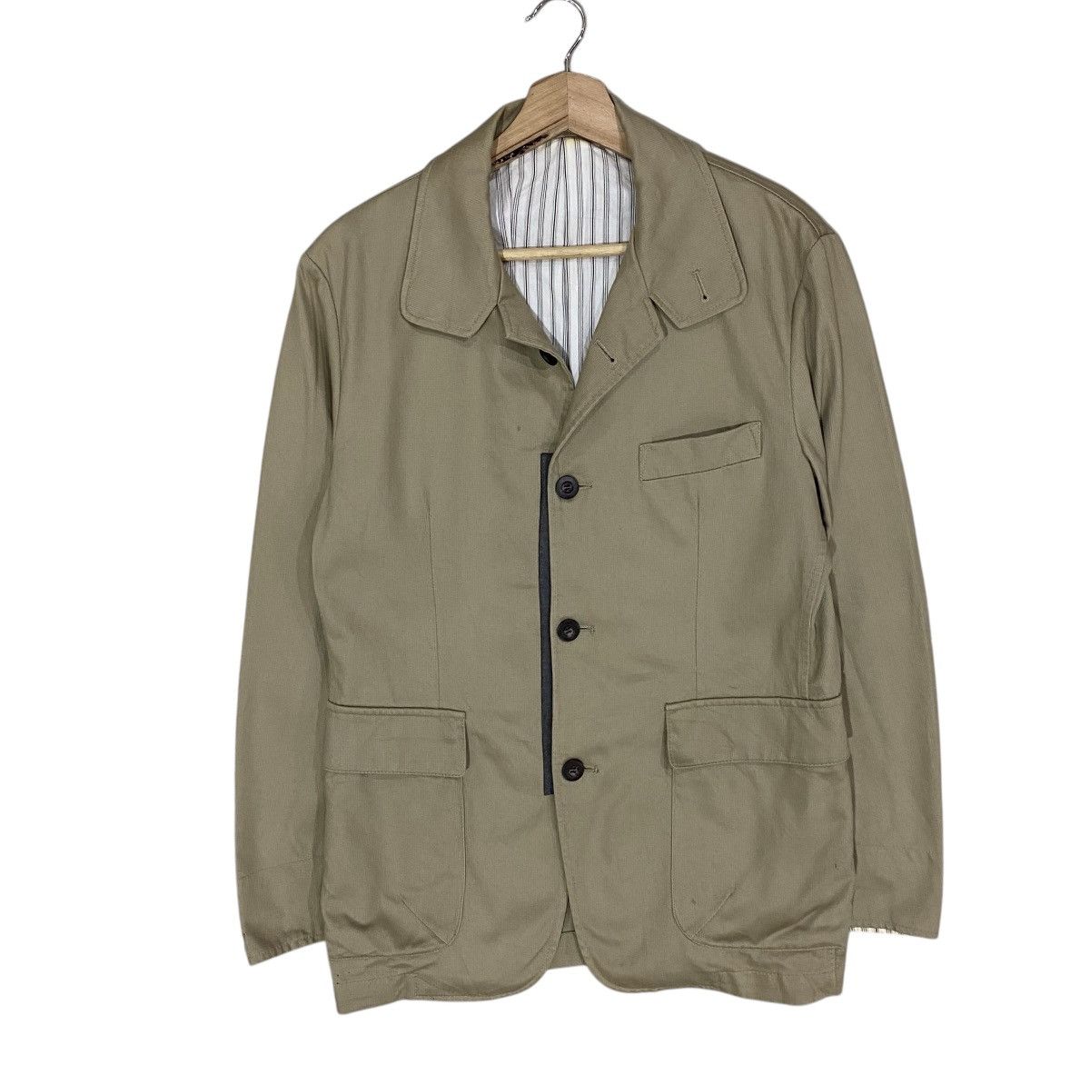 PPFM VINTAGE PPFM BEIGE CASUAL COATS JACKET Size US S / EU 44-46 / 1 - 2 Thumbnail