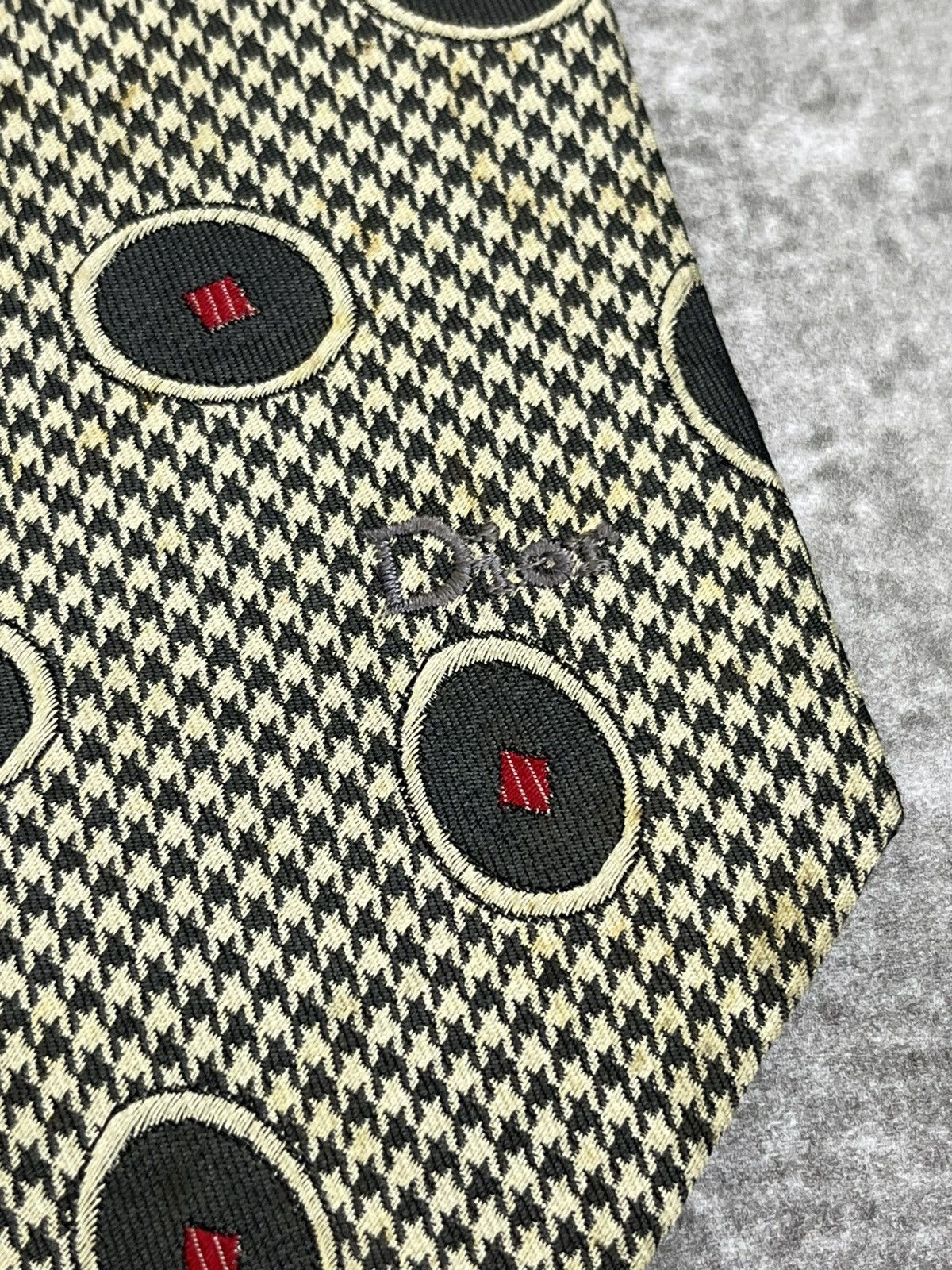 Christian Dior Monsieur Vintage Christian Dior Monsieur Silk Tie Size ONE SIZE - 4 Thumbnail