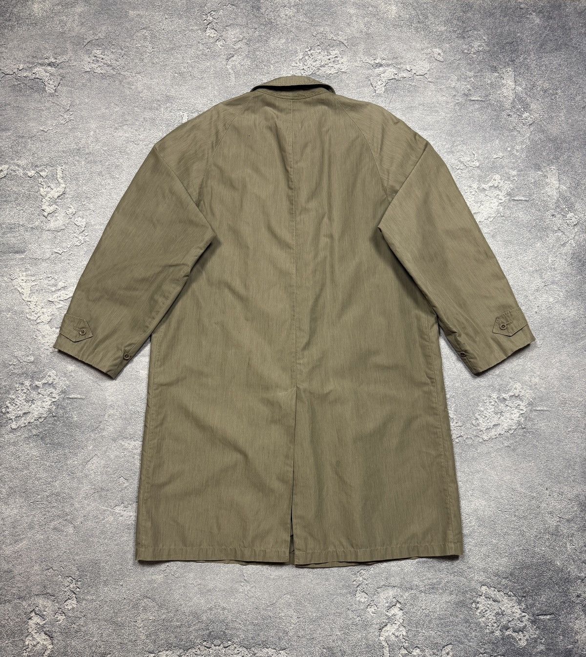 Burberry Vintage Burberrys Coat 90s 80s rare Size US XL / EU 56 / 4 - 2 Thumbnail