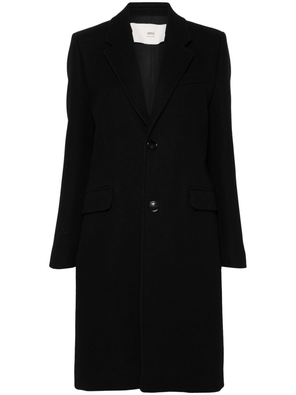 AMI WOOL SINGLE-BREASTED COAT Size S / US 4 / IT 40 - 1 Thumbnail