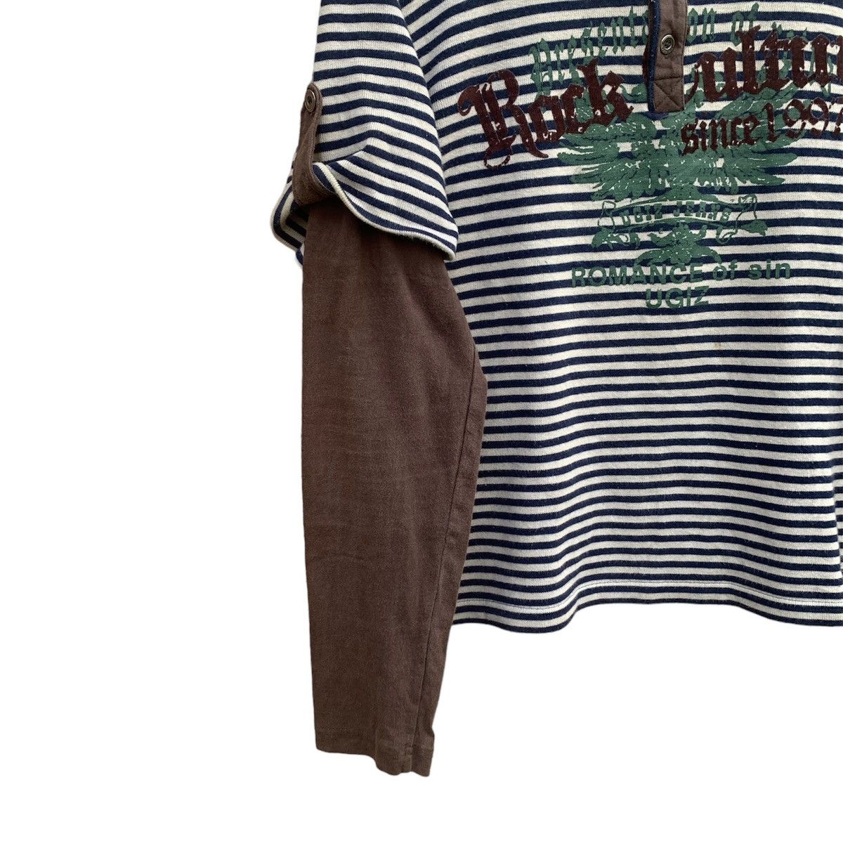 If Six Was Nine × Japanese Brand × Le Grande Bleu (L.G.B.) Ugiz longsleeave tshirt - y2k ifsixwasnine lgb style Size US L / EU 52-54 / 3 - 3 Thumbnail