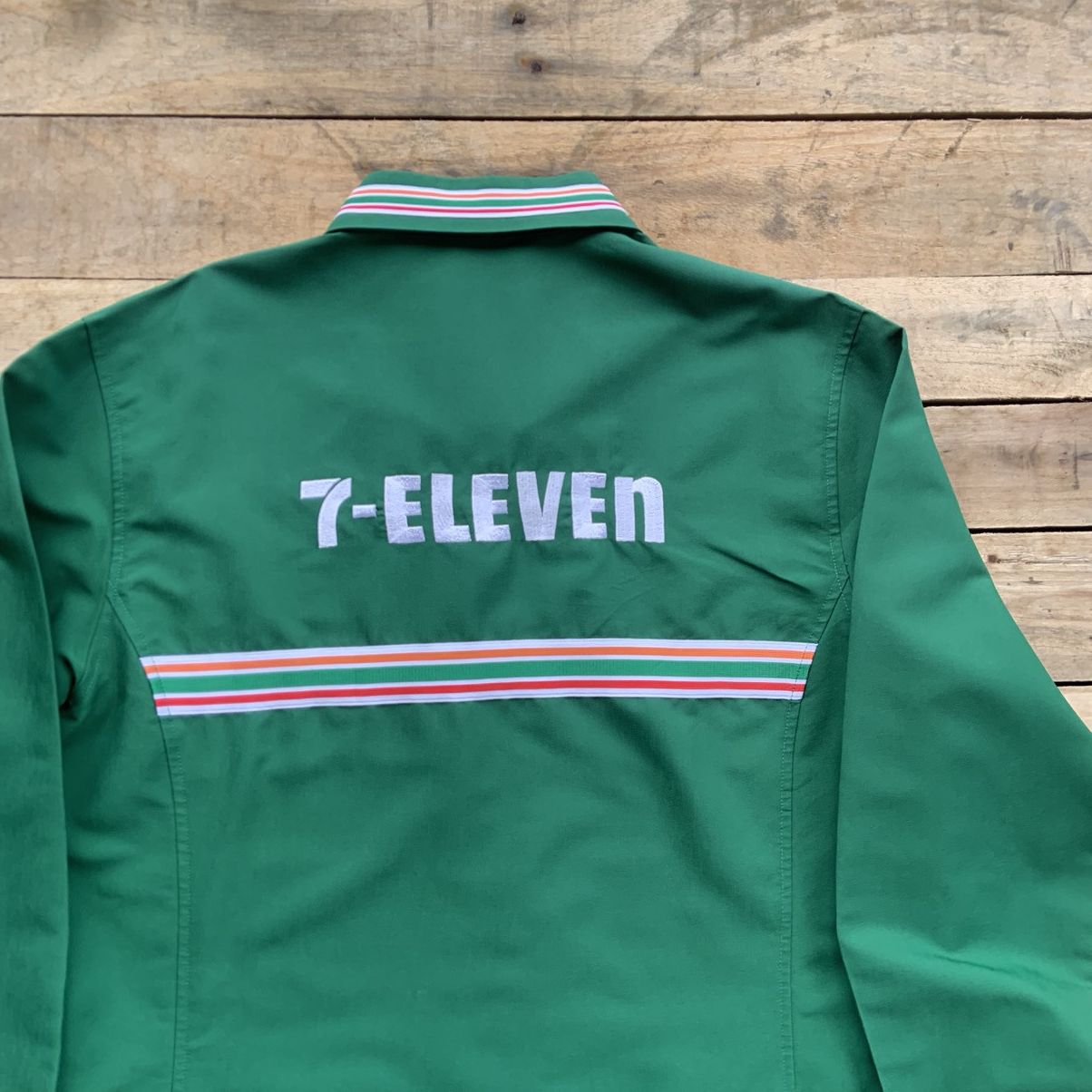 Vintage 7 Eleven Work Shirt Long Sleeves Size US S / EU 44-46 / 1 - 7 Thumbnail