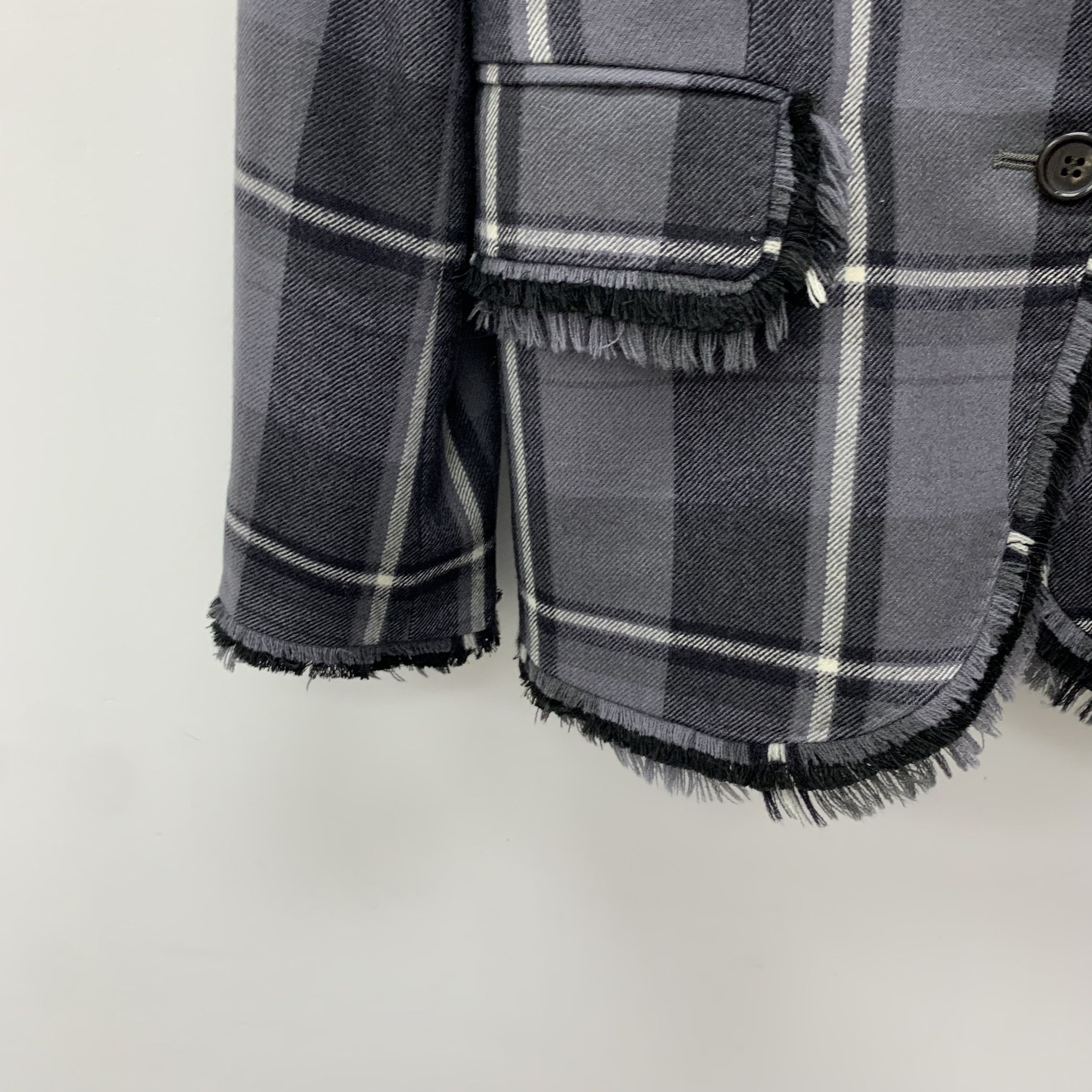 Thom Browne Thom Browne Blazer – Grey Single-Breasted Jacket (Size 38 S) Size S / US 4 / IT 40 - 6 Thumbnail