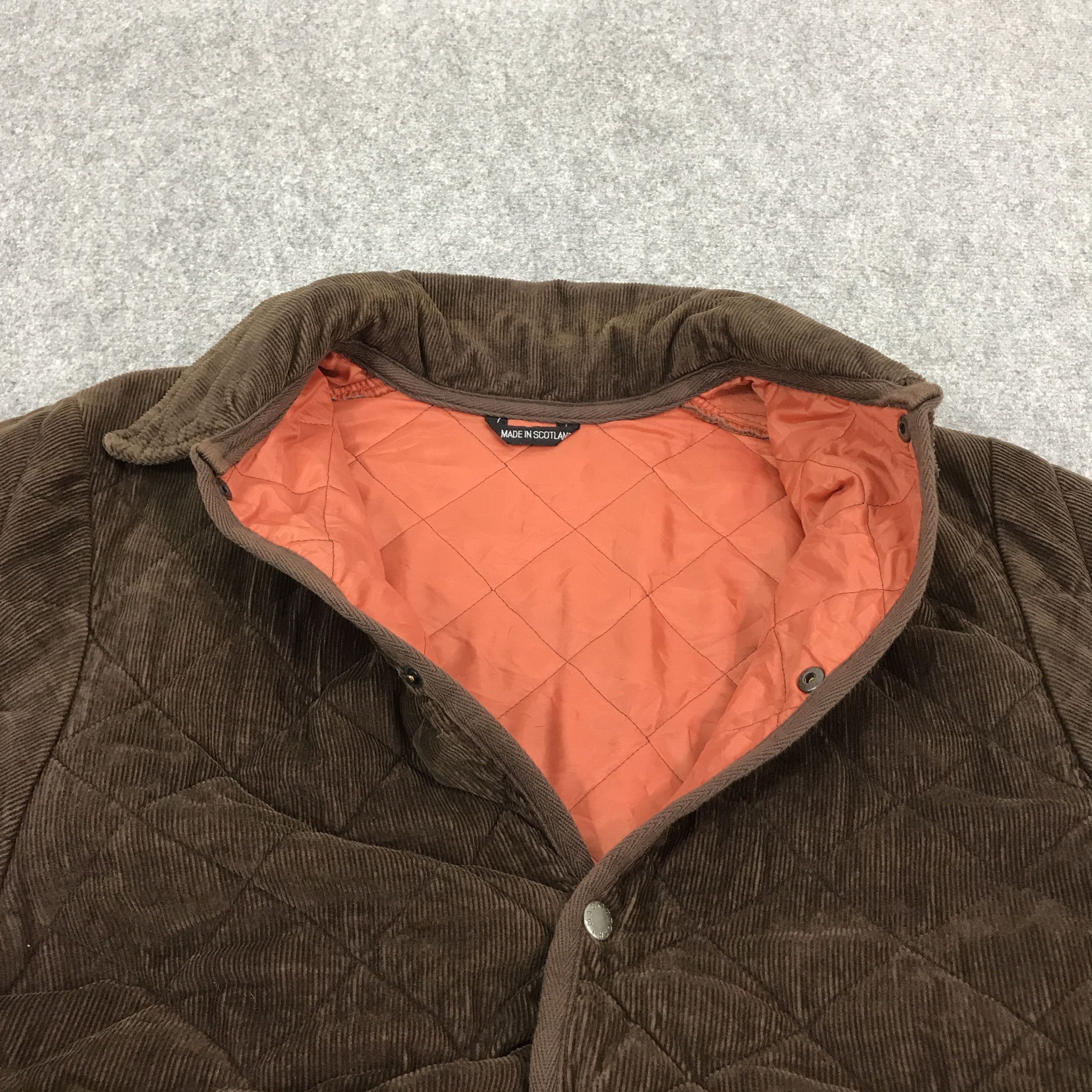 Japanese Brand × Mackintosh MACKINTOSH BROWN SNAP BUTTON JACKET Size US L / EU 52-54 / 3 - 7 Thumbnail