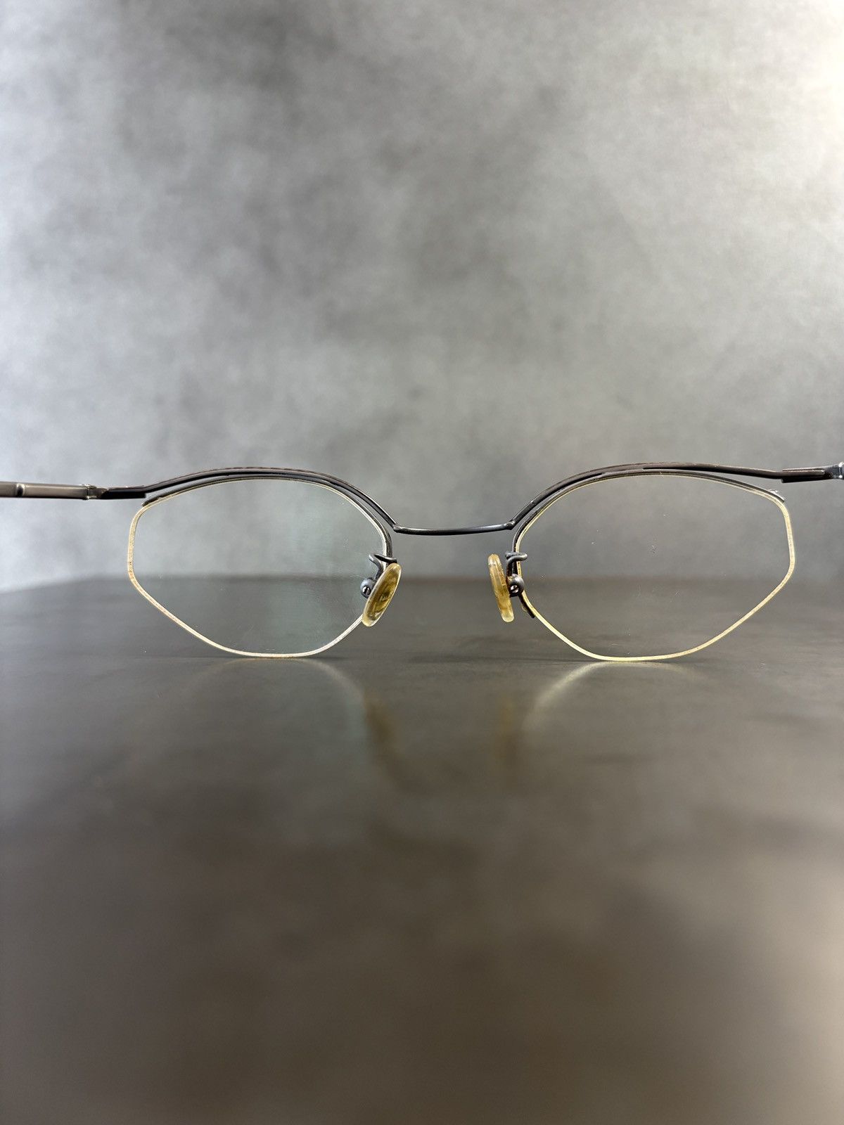 Designer iMAGO Cavea Eyeglasses Frames Neostyle Half Rim 1980s Style Size ONE SIZE - 9 Thumbnail