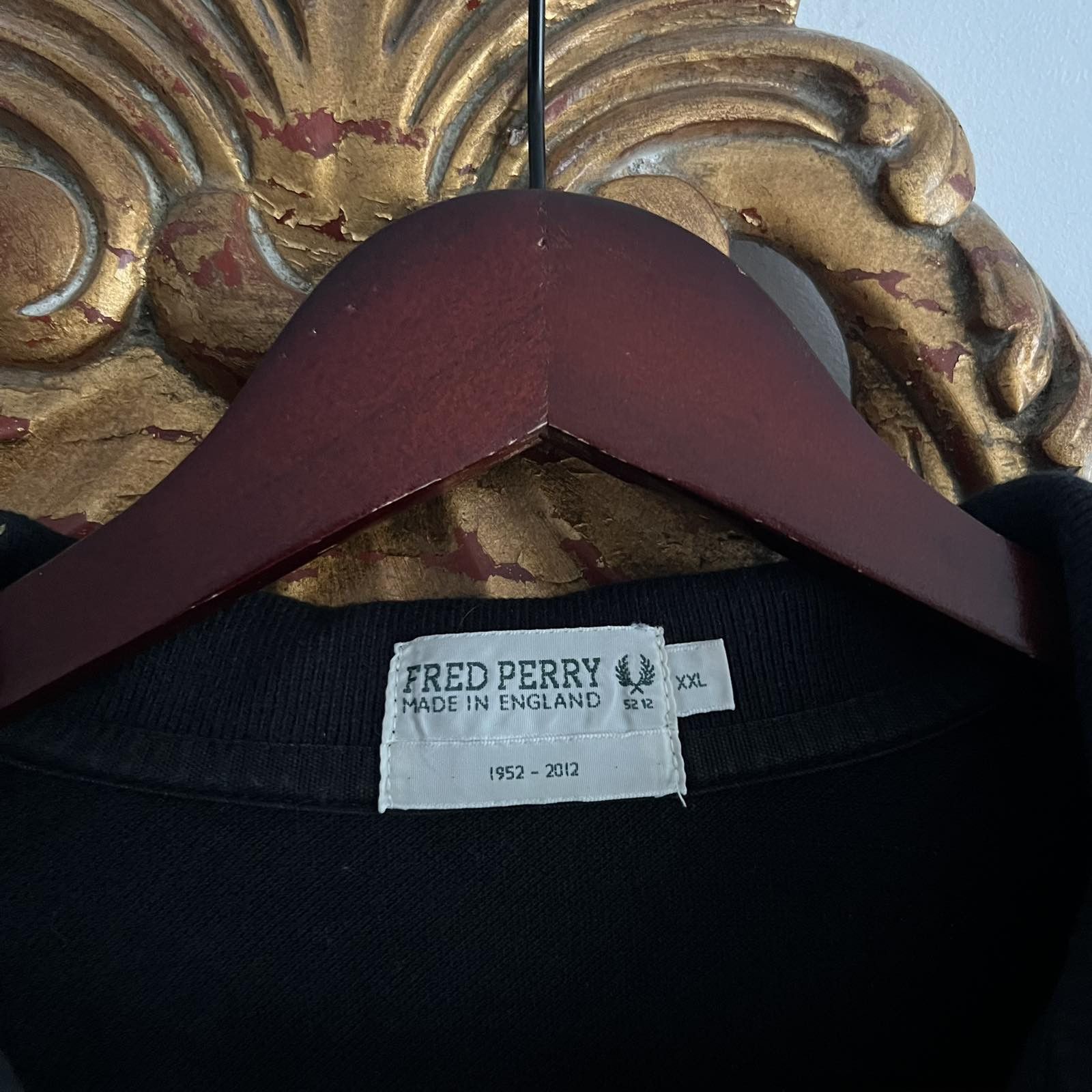 Fred Perry Rare Vintage FRED PERRY Black Polo Tee Sz XL Size US XL / EU 56 / 4 - 3 Thumbnail