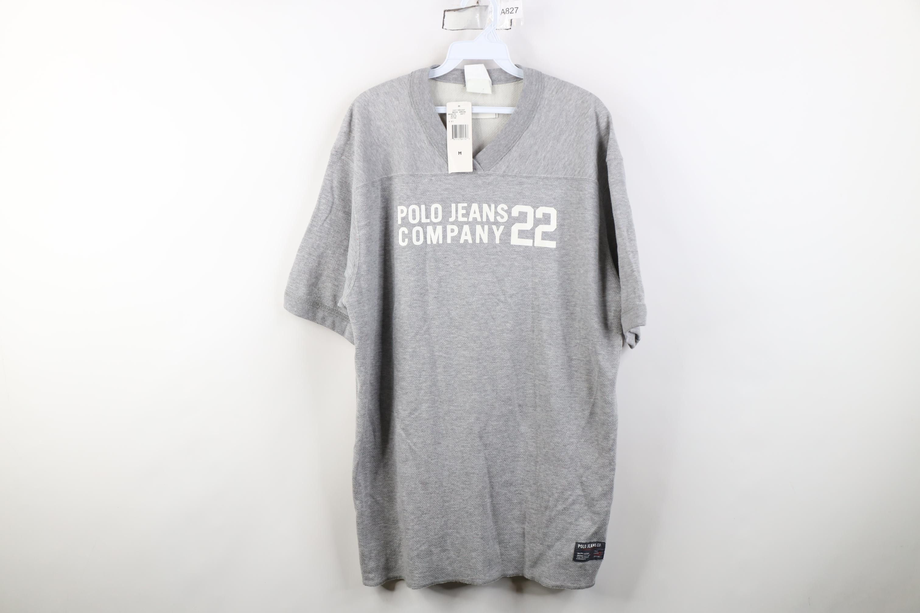 Polo Ralph Lauren Deadstock Vintage 90s Ralph Lauren Football Jersey T-Shirt Size US M / EU 48-50 / 2 - 1 Thumbnail