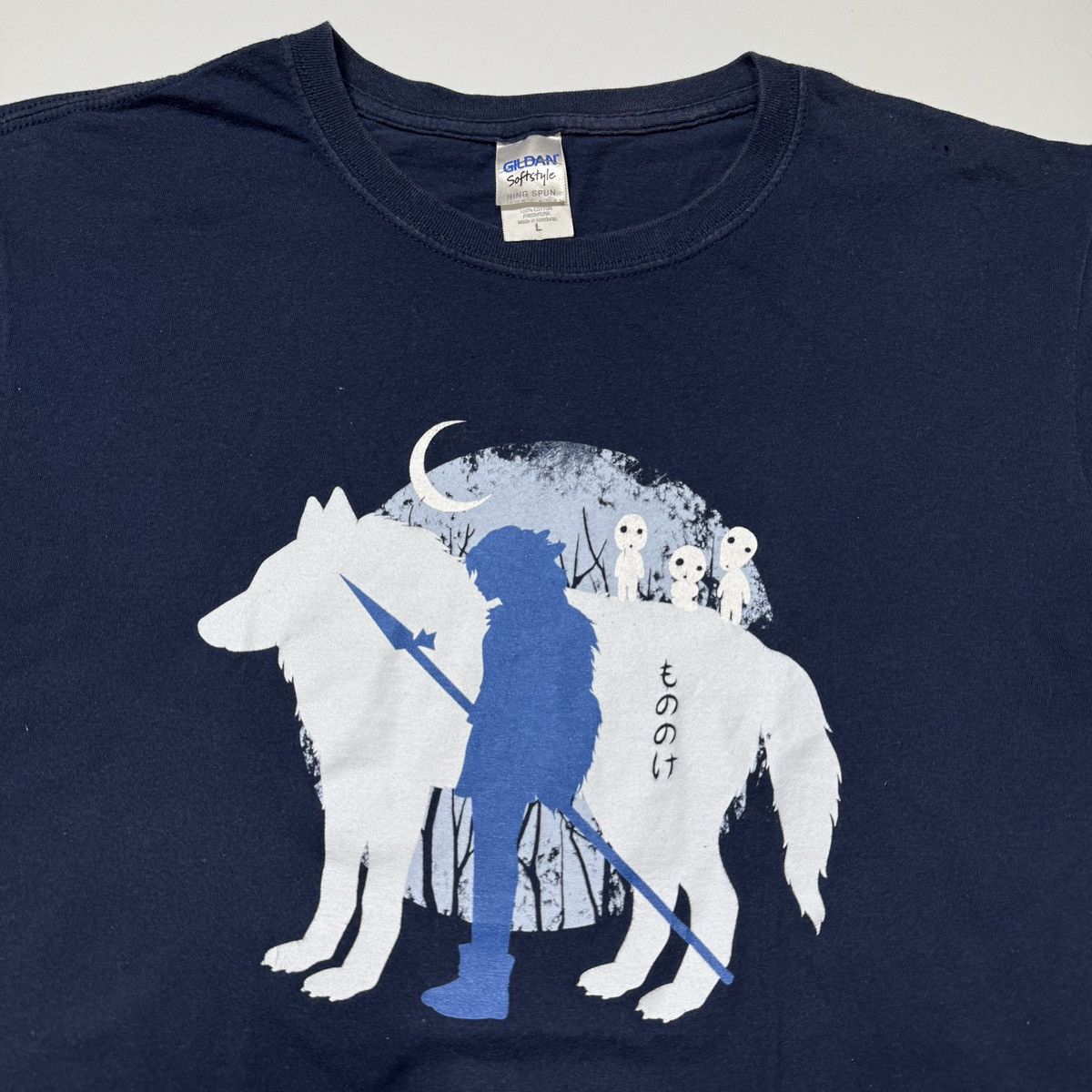 Anime × Japanese Brand × Vintage Princess Momonoke Studio ghibli movie tee totoro ponyo flcl Size US L / EU 52-54 / 3 - 1 Thumbnail