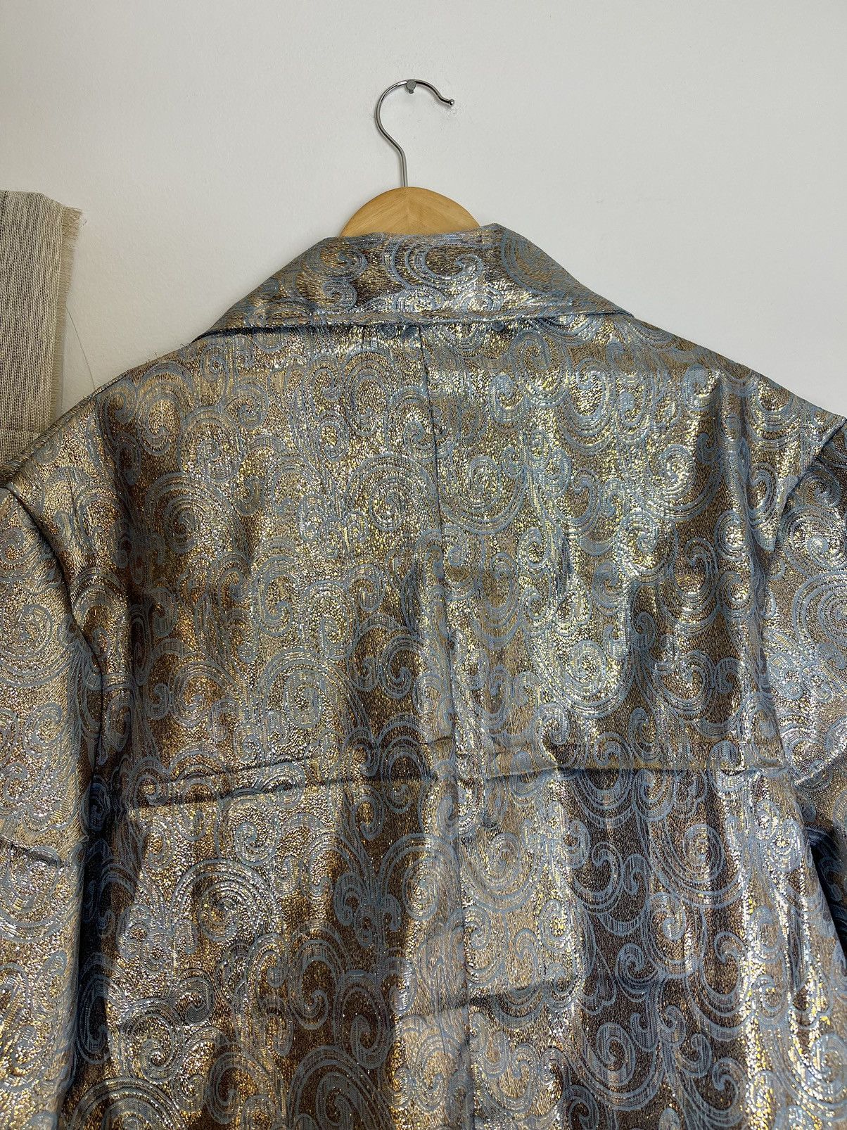 Chorley Handmade glitter paisley camp collar bowling shirt selvedge Size US L / EU 52-54 / 3 - 6 Thumbnail