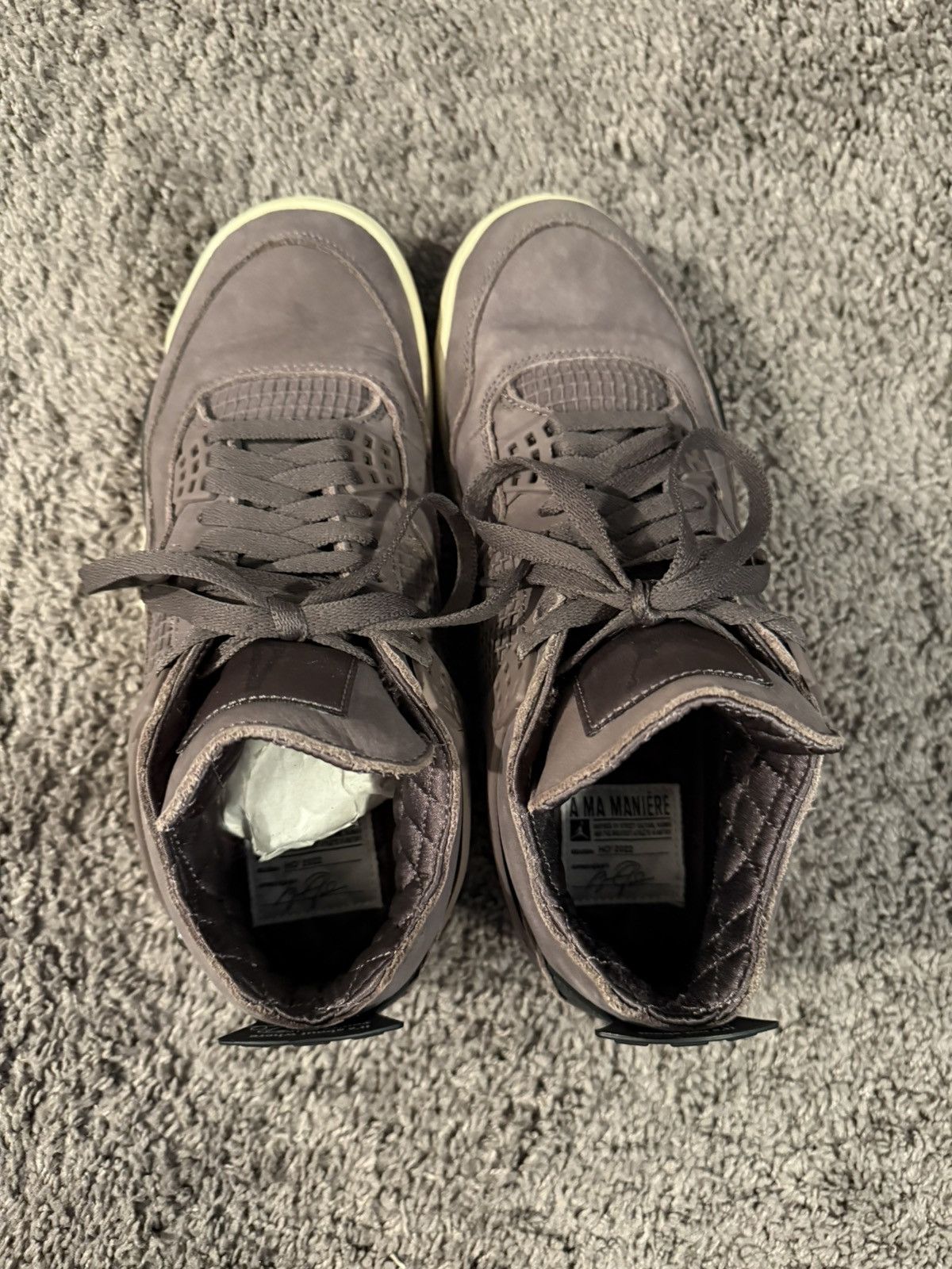 A Ma Maniere × Jordan Brand Jordan 4 A Ma Maniere Violet Ore Size US 9 / EU 42 - 7 Thumbnail