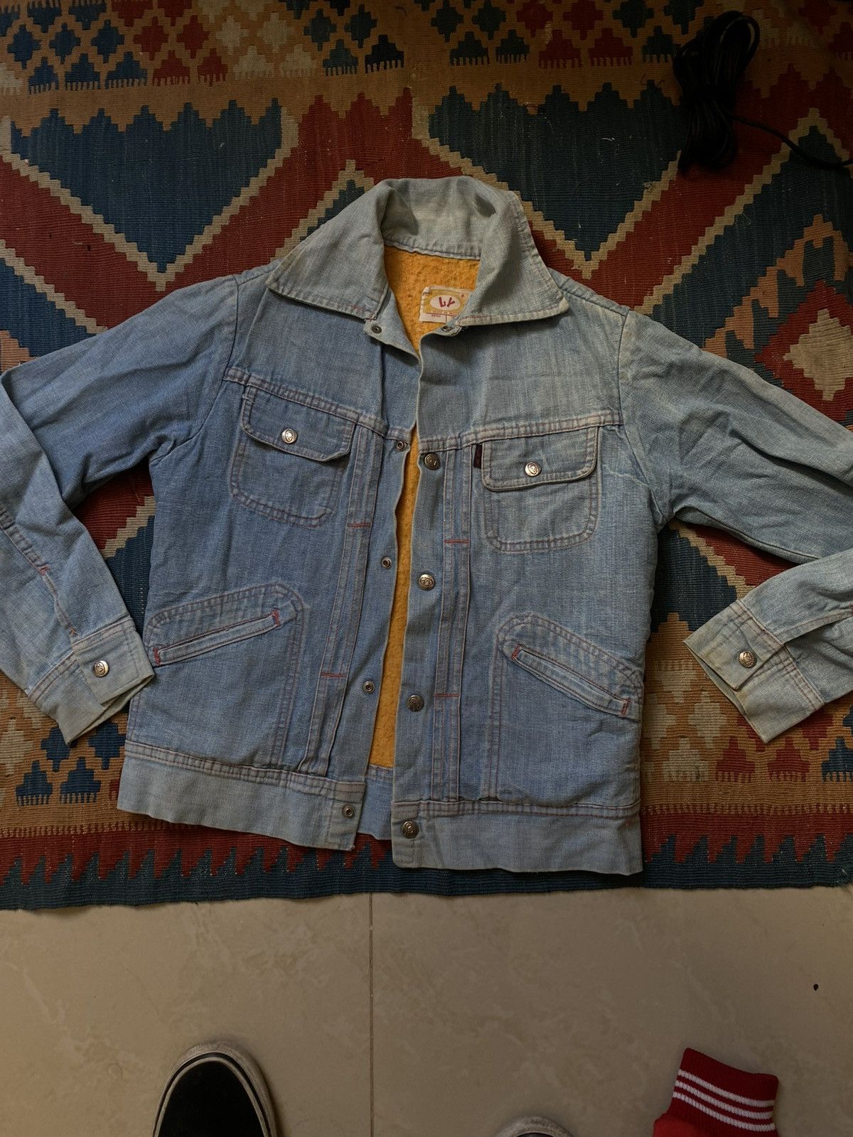 Vintage Vintage denim Jacket LY Size US S / EU 44-46 / 1 - 1 Thumbnail