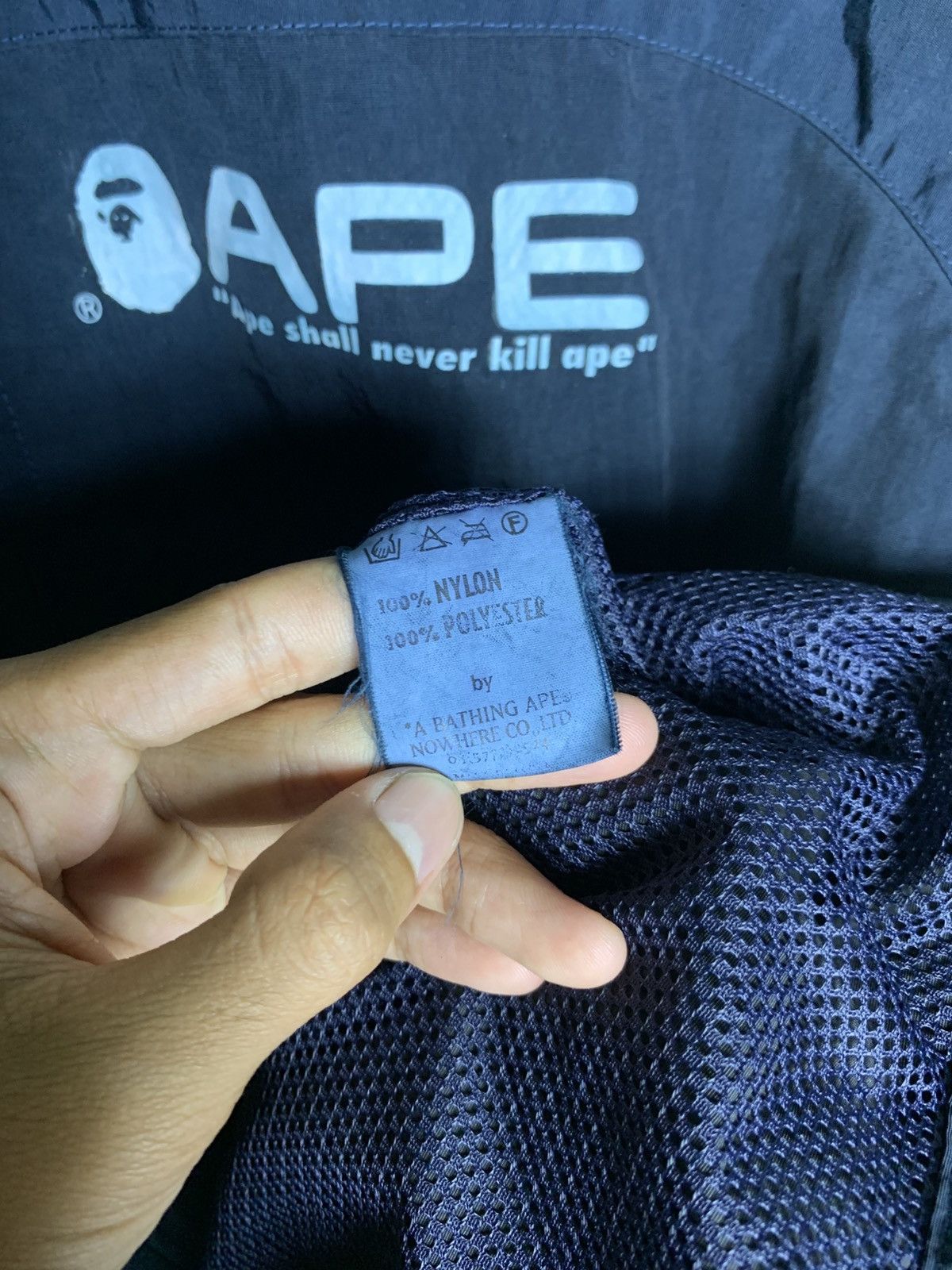 Bape OG A bathing ape windbreaker Size US M / EU 48-50 / 2 - 9 Thumbnail