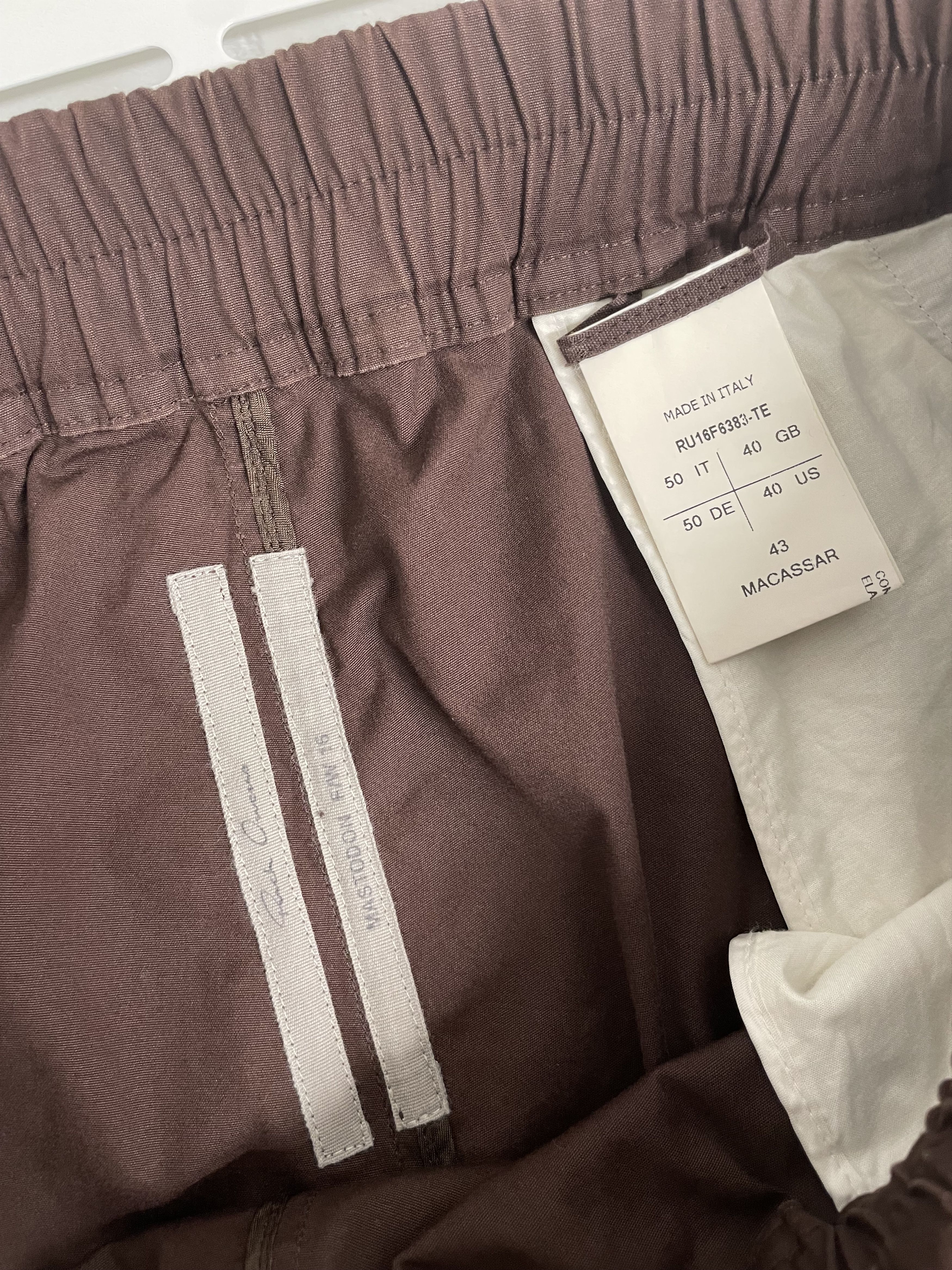 Rick Owens Rick Owens Mainline Mastodon16 TE- Macassar - size 50 L xl Size US 34 / EU 50 - 3 Thumbnail