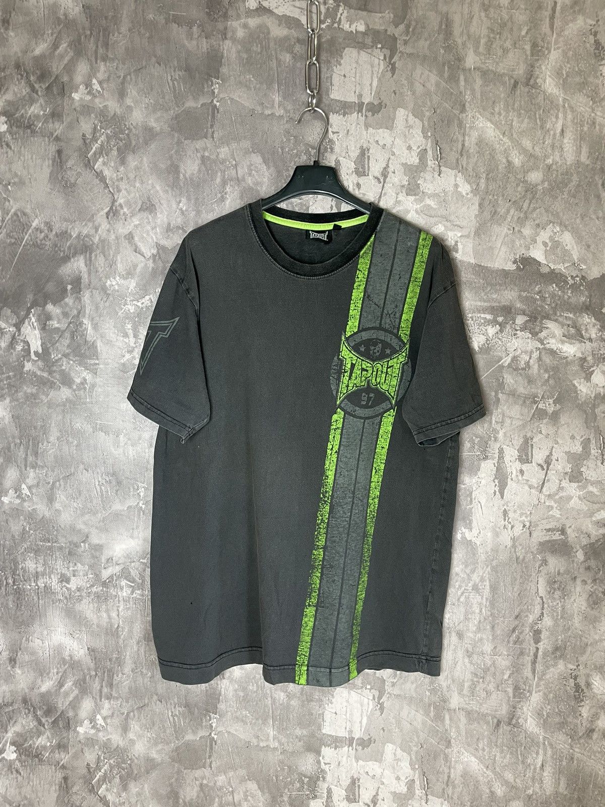 Vintage Vintage Y2K Tapout T shirt Wrestling Tribal Spellout Logo Size US XL / EU 56 / 4 - 8 Thumbnail
