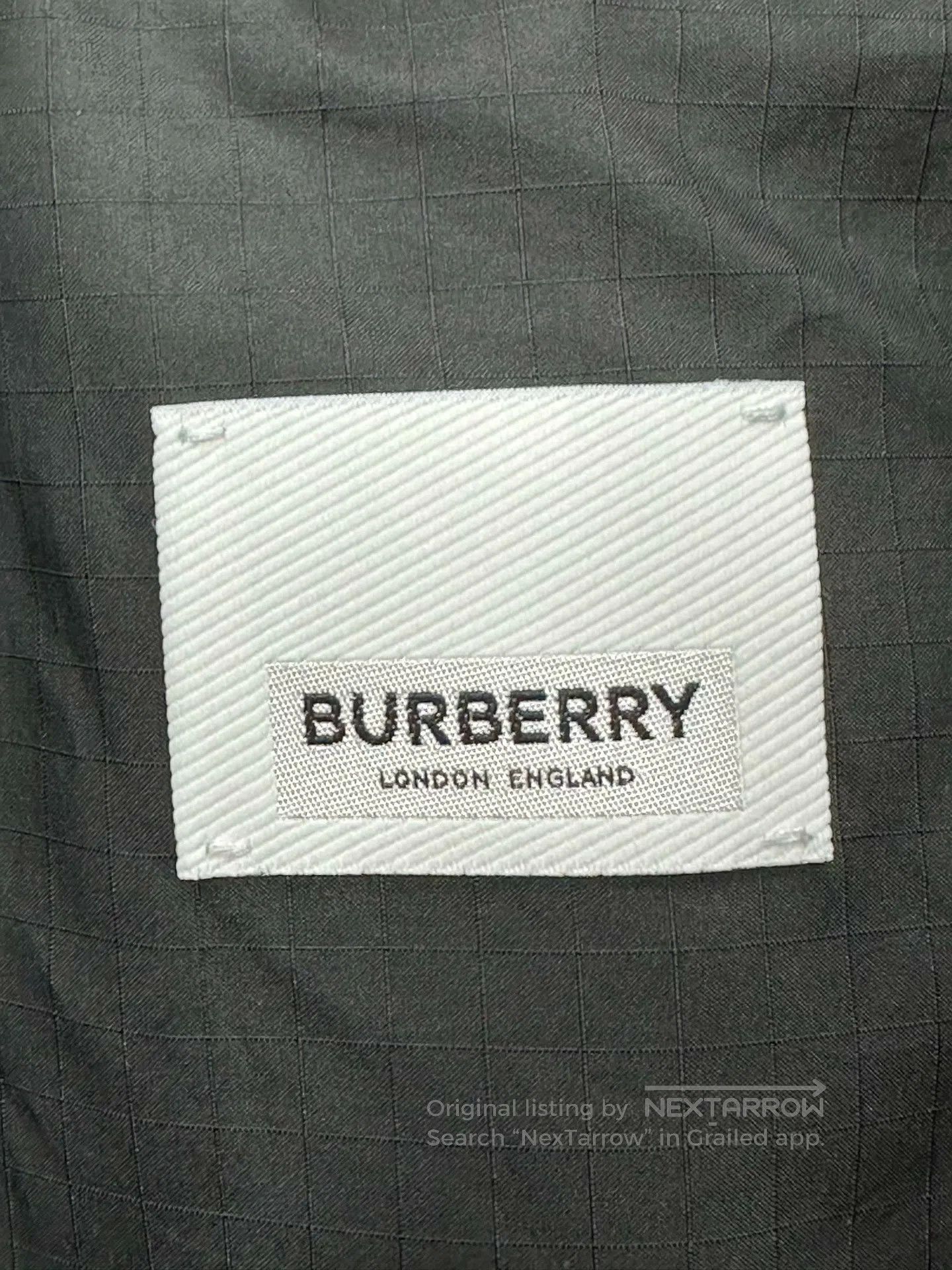 Burberry Burberry Black Striped Lettering Printed Logo Zip-up Hoode Size S / US 4 / IT 40 - 3 Thumbnail