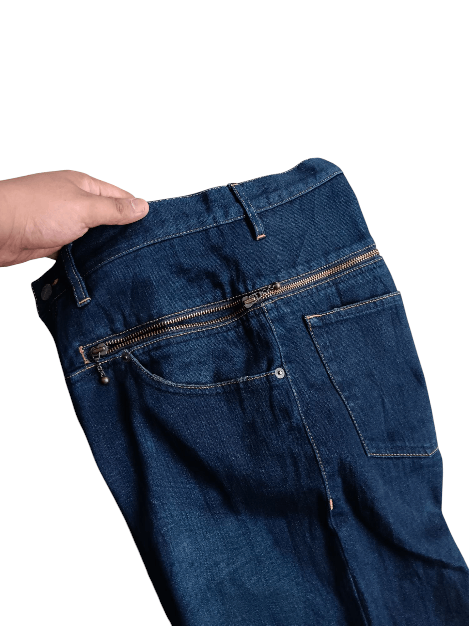 Final Home final home double pocket zipper denim pants Size US 32 / EU 48 - 11 Thumbnail