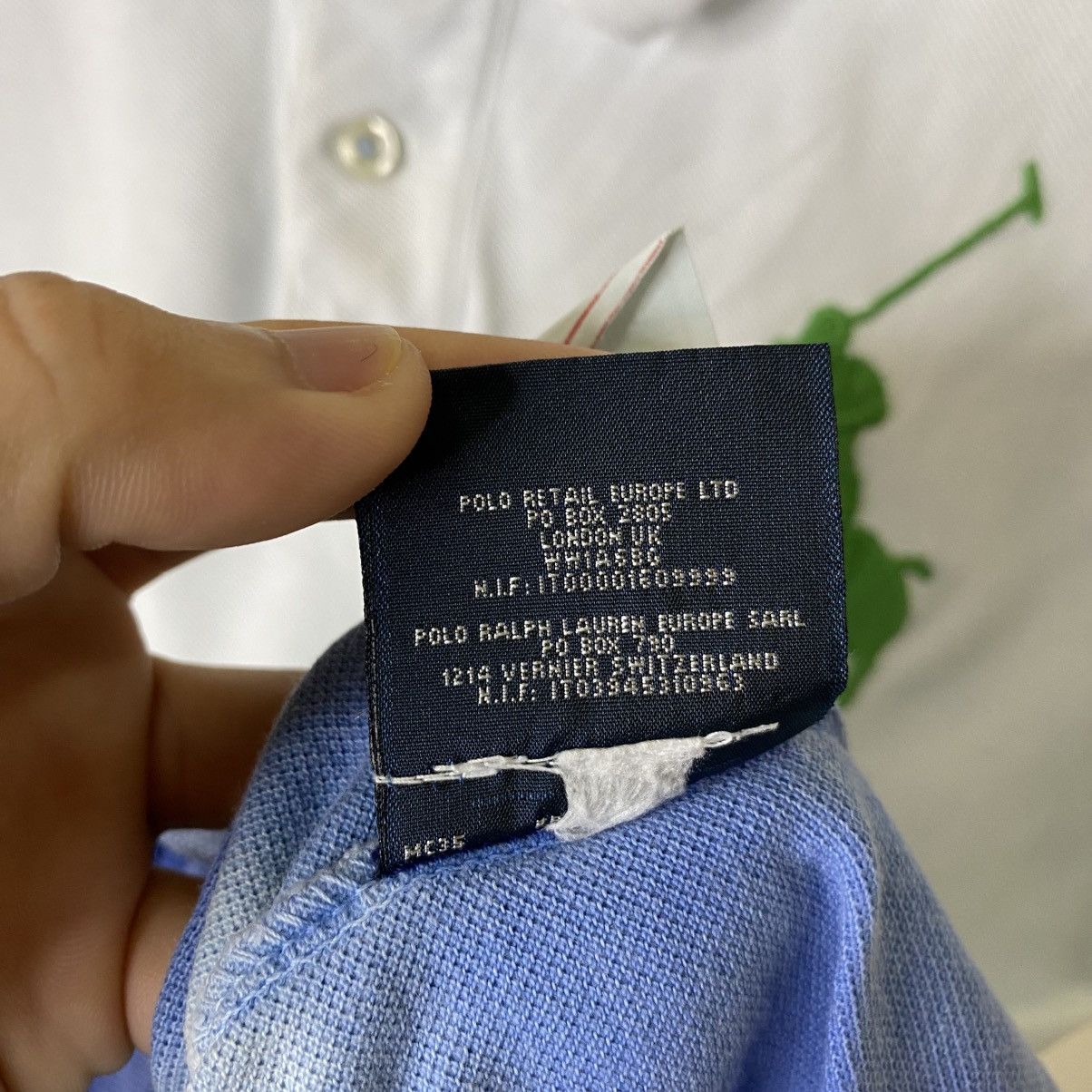 Polo Ralph Lauren Vintage Polo RL Big Pony 3 Tone Polo T Shirt Chief Keef Size XXS / US 00 / IT 34 - 10 Thumbnail