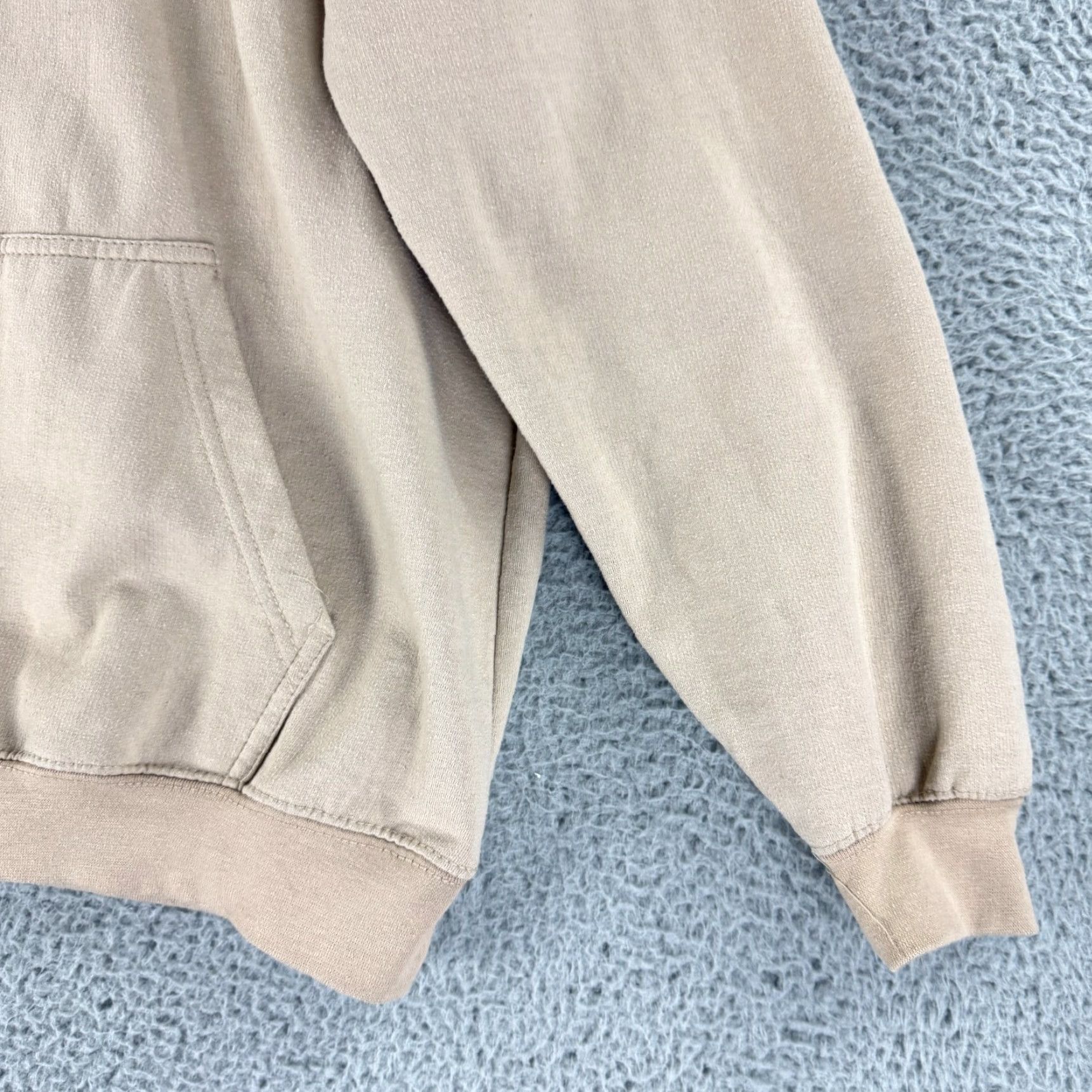 Vintage D.A.R.E. Sweater Womens Large Beige Long Sleeve Pullover Hoodie Graphic Print Size L / US 10 / IT 46 - 3 Thumbnail
