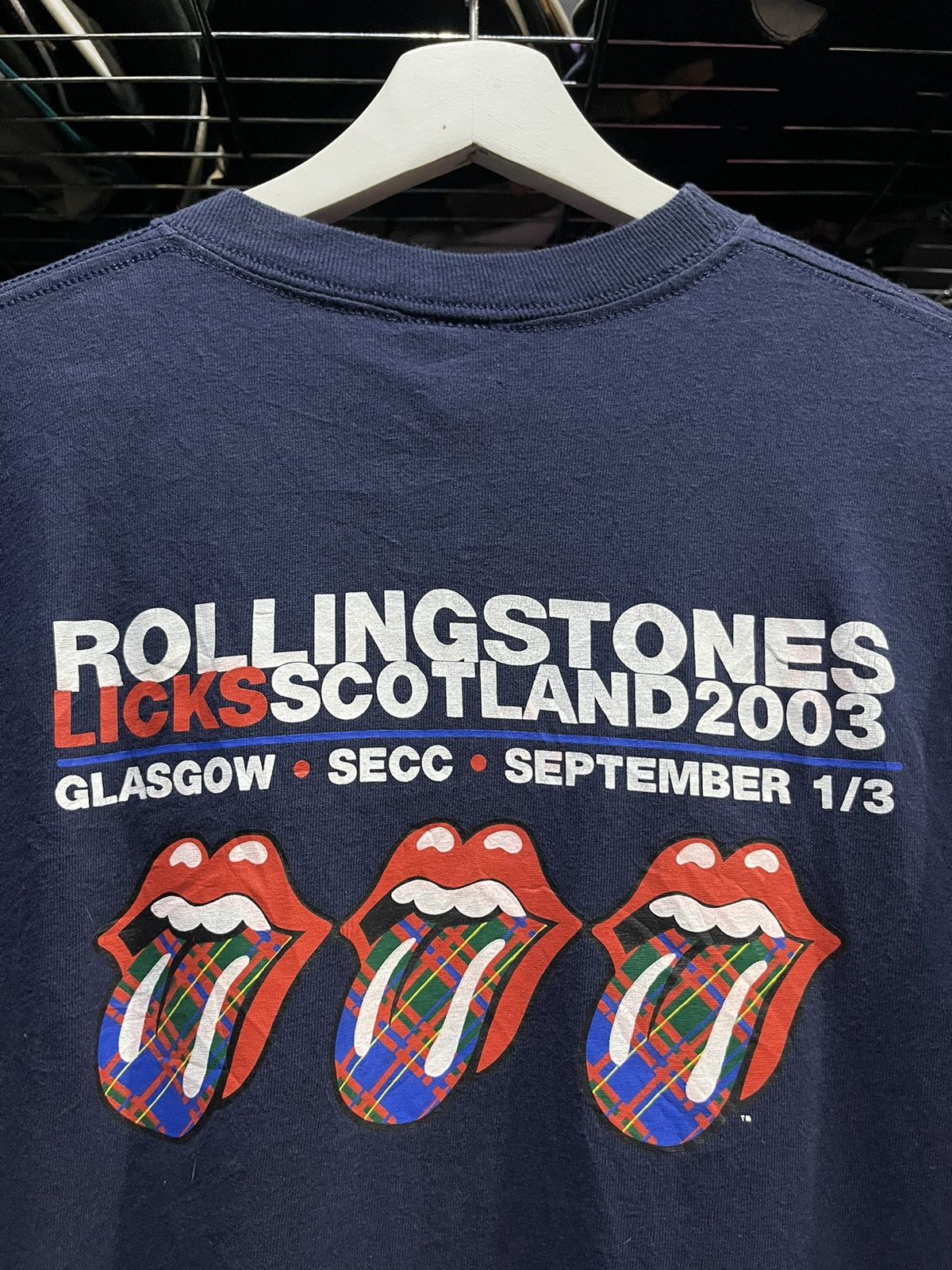 Band Tees Rolling Stones Licks Scotland Tour Tee 2003s Size US S / EU 44-46 / 1 - 5 Thumbnail