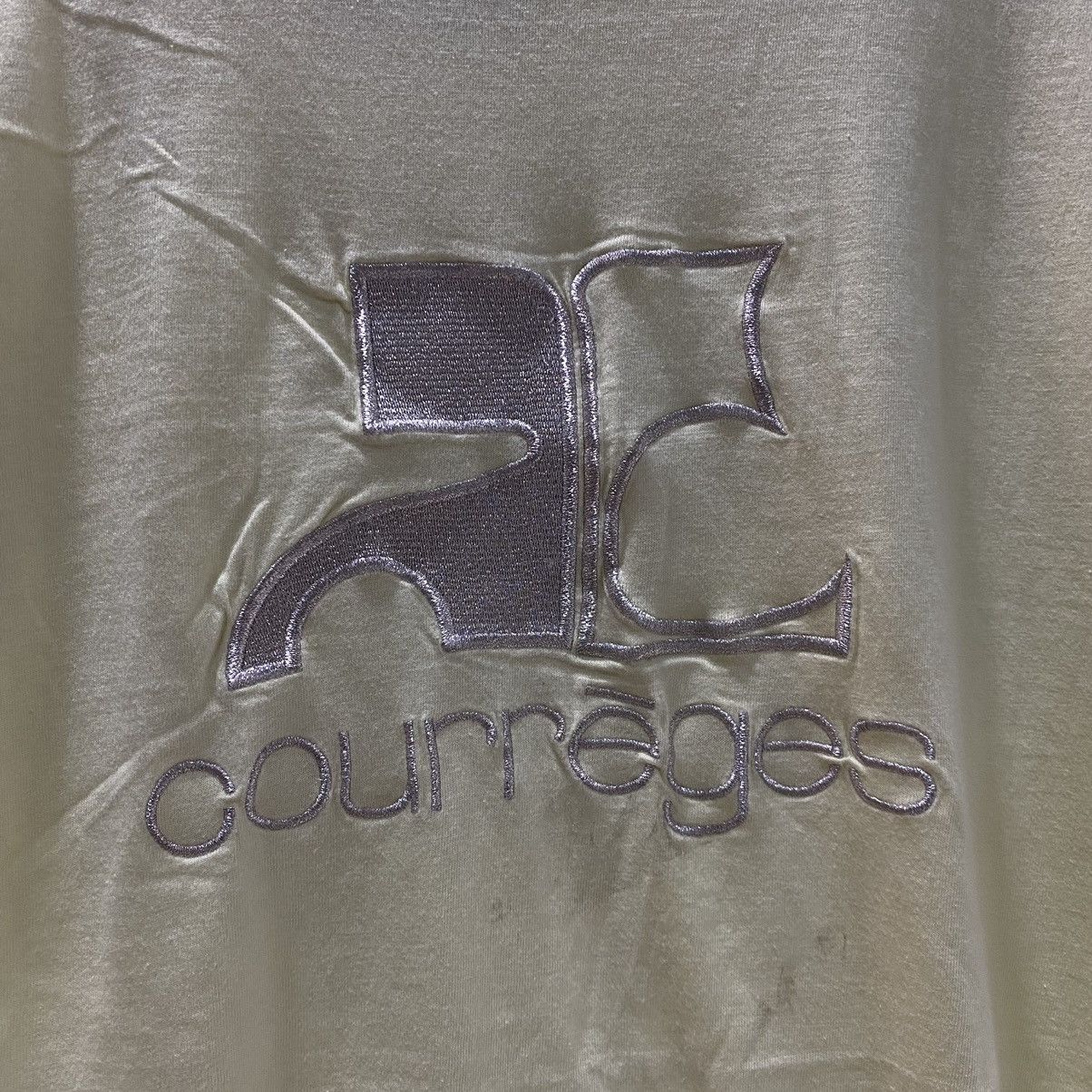 Addict Clothes Japan × Courreges Nice Design COURREGES big logo shirt nice design Size US M / EU 48-50 / 2 - 5 Thumbnail