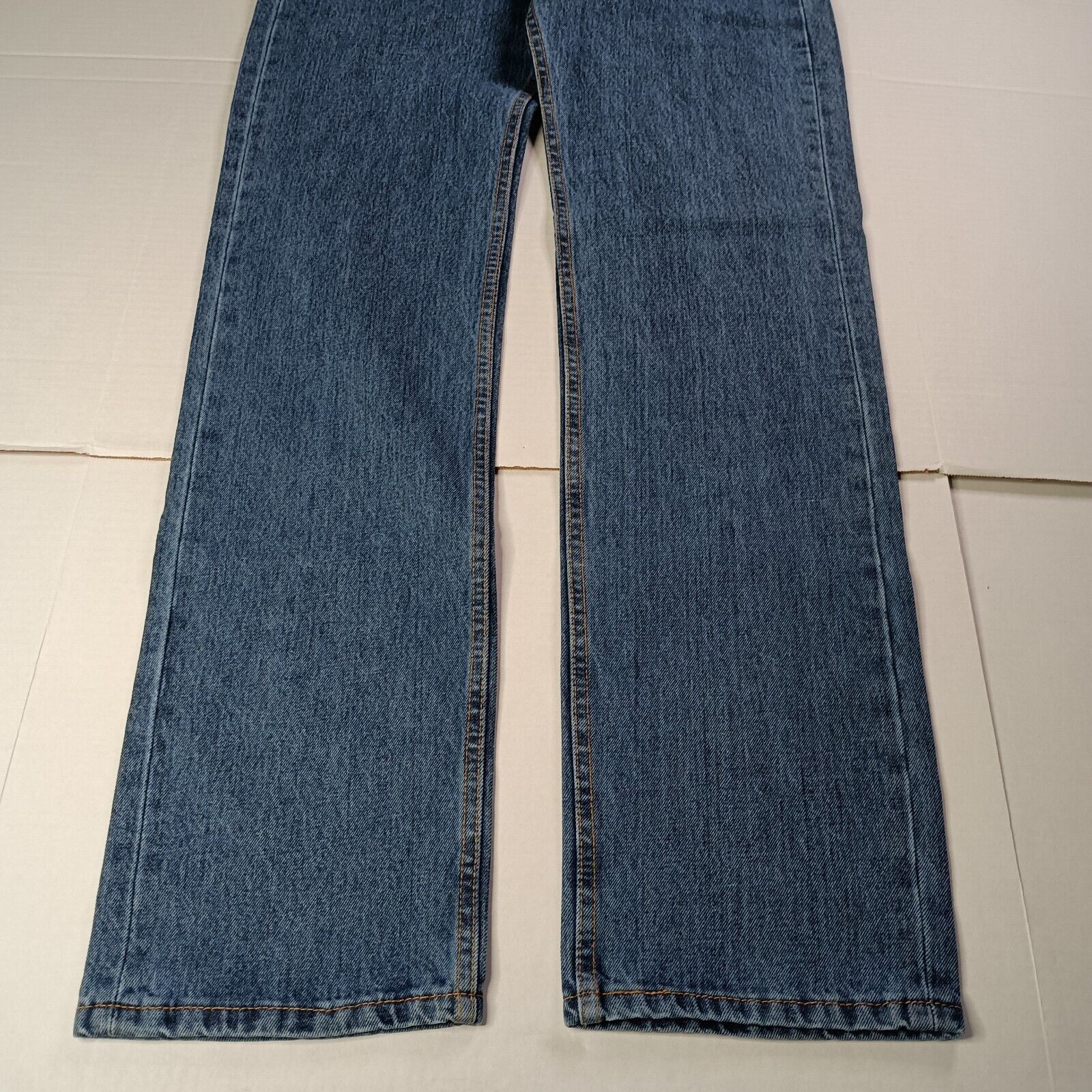 Levi's Levi's 505 Jeans Men's 36x38 Regular Fit Straight Leg Blue Size US 36 / EU 52 - 3 Thumbnail