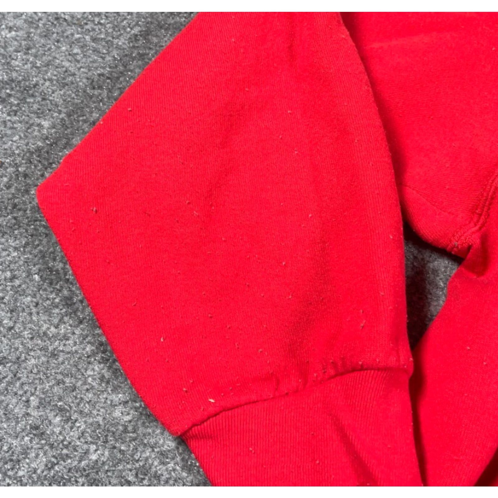 Fruit Of The Loom VINTAGE No Day Like a Snow Day Sweatshirt Men 2XL Red 50-50 Fruit of the Loom Graphic Print Retro School 90s Hipster Pullover Sweatshirt Size US XXL / EU 58 / 5 - 5 Thumbnail