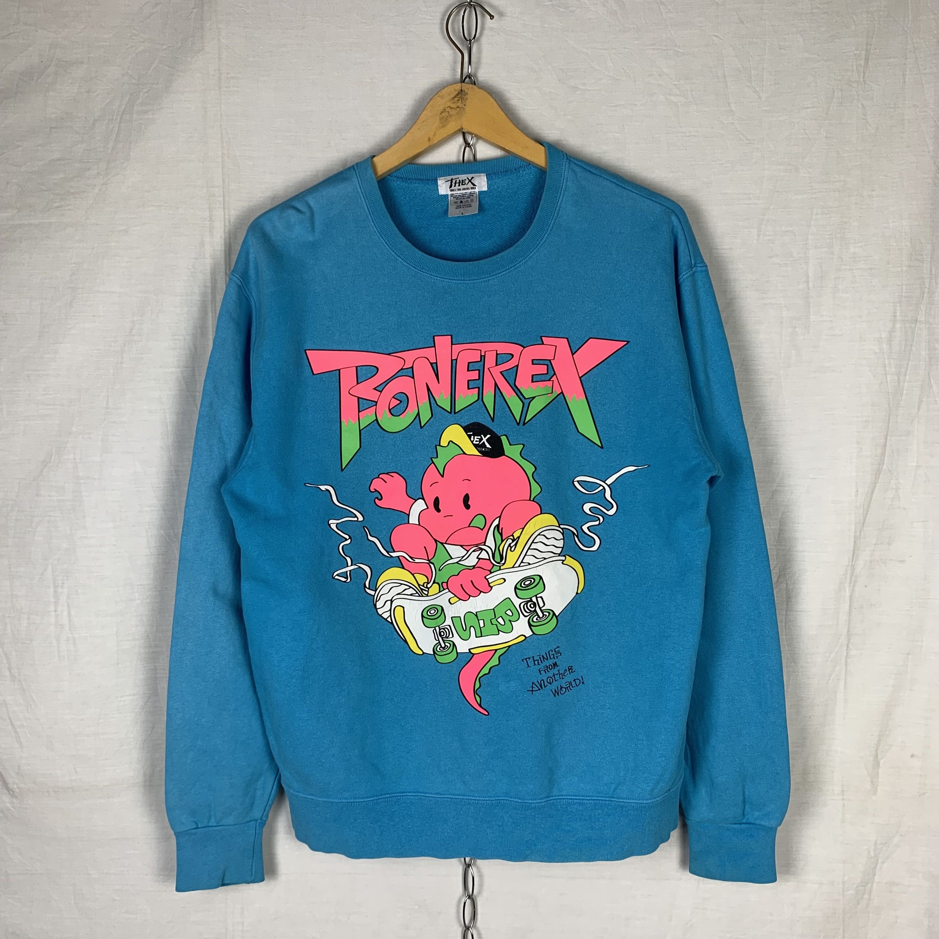 Japanese Brand TheX Bonerex Japanese Brand Sweatshirt Crewneck Size US M / EU 48-50 / 2 - 1 Thumbnail