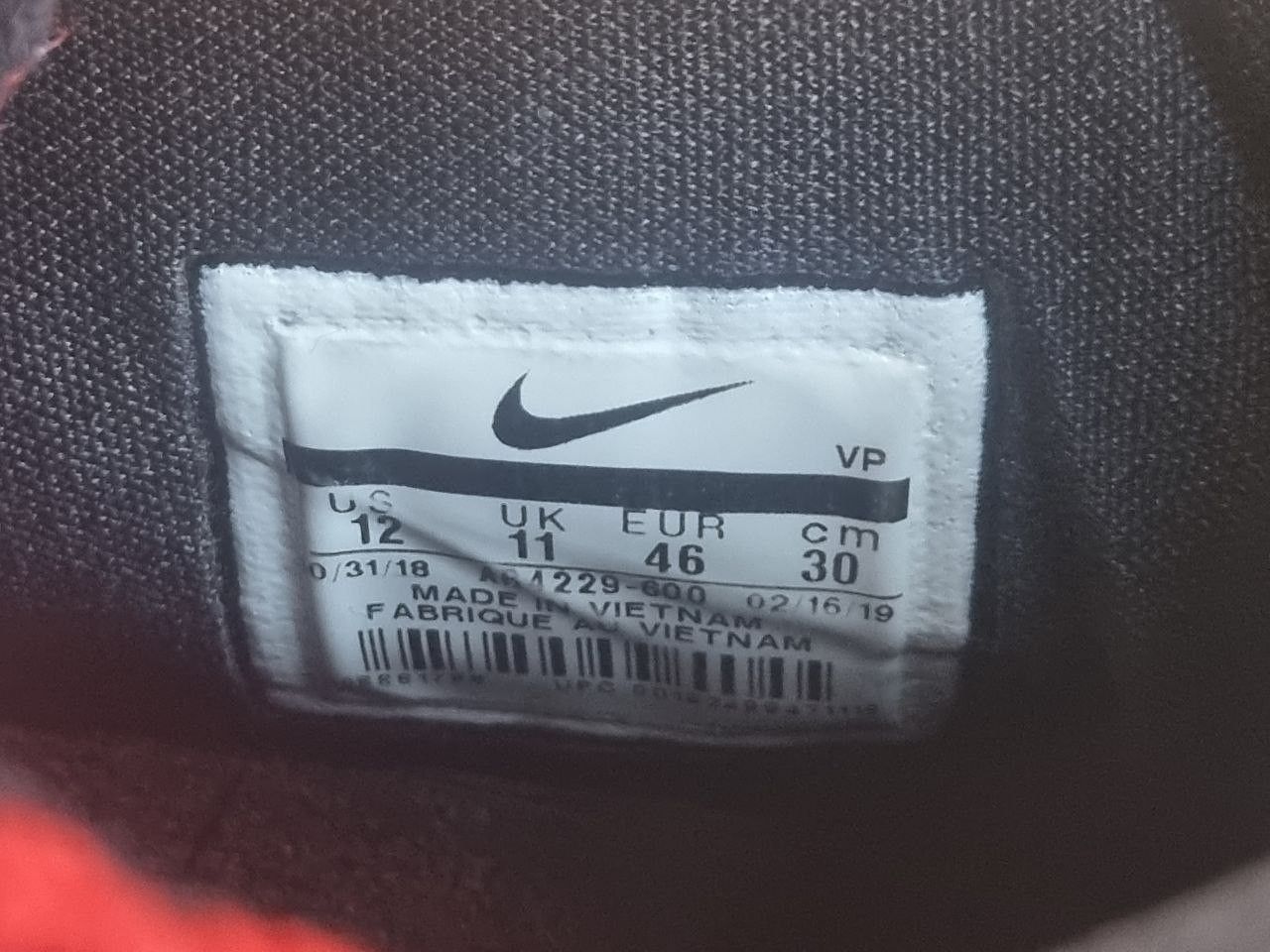 Nike Nike Zoom KD 12 University Red Size US 12 / EU 45 - 2 Thumbnail