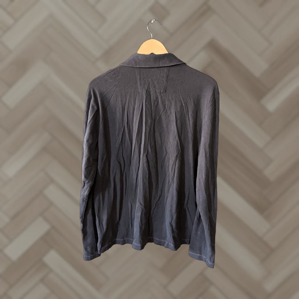 Banana Republic Banana Republic Mens Black Long Sleeve Polo Shirt Size L Size US L / EU 52-54 / 3 - 1 Thumbnail