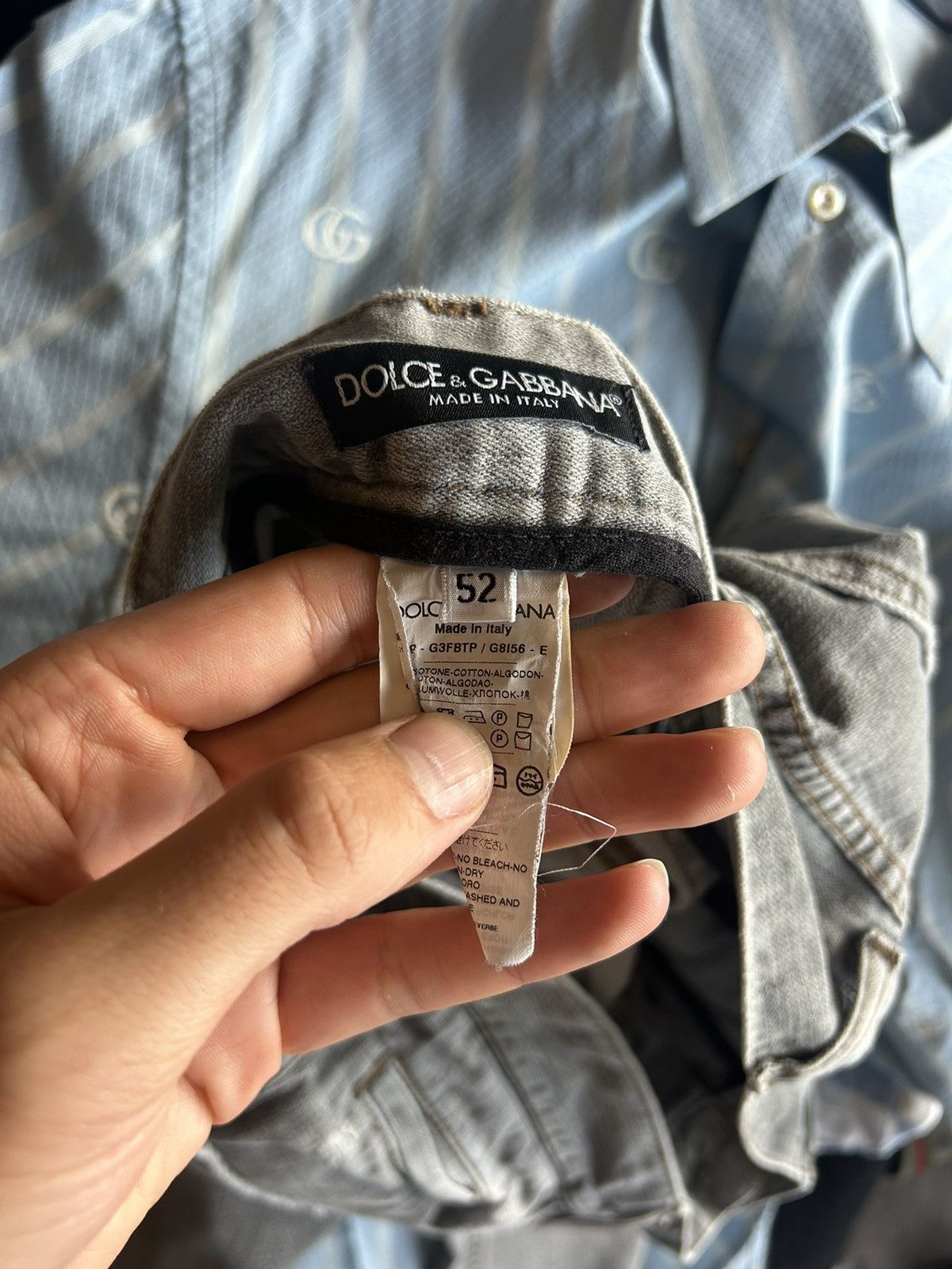 Dolce & Gabbana Grey Distressed Jeans Size US 36 / EU 52 - 16 Thumbnail