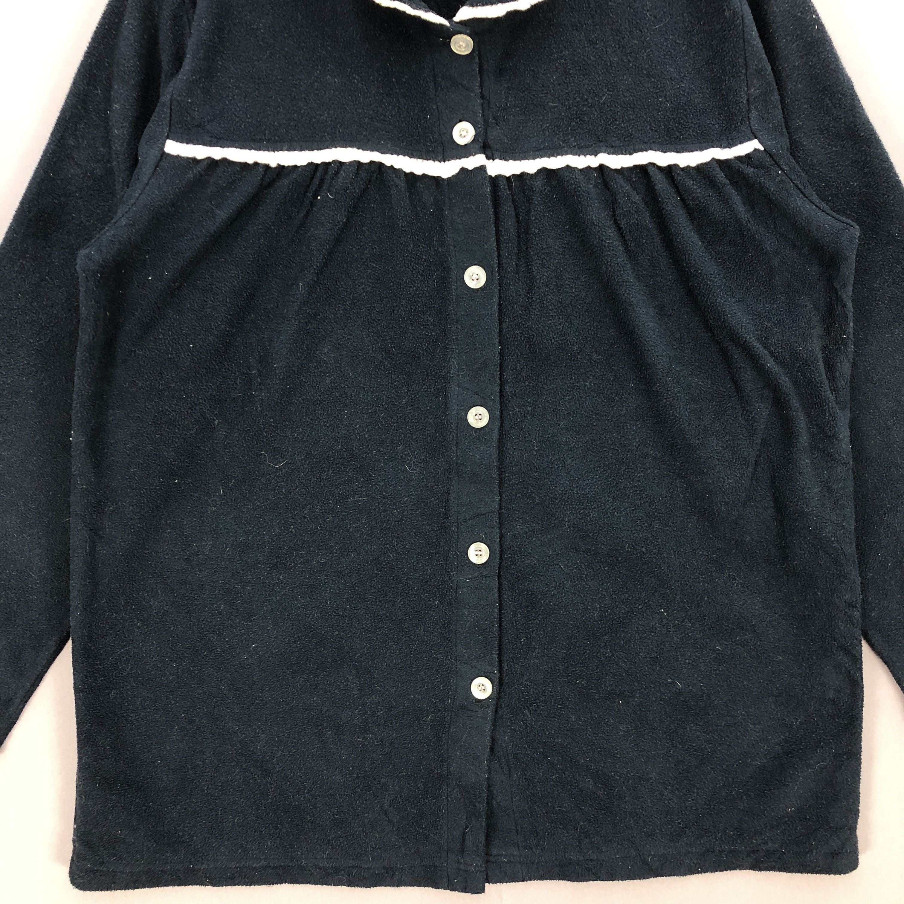 Japanese Brand × Vintage × Yohji Yamamoto Vintage Yohji Yamamoto Sweatshirt Japanese Sacsny Sweater Size L / US 10 / IT 46 - 2 Thumbnail