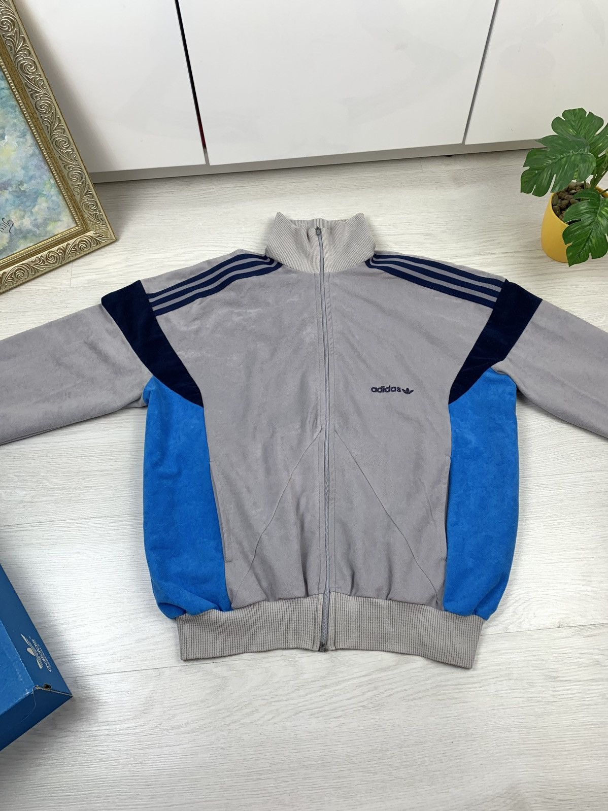 Vintage Adidas Originals Ventex Vintage 70s Mens Zip Jacket Size S Size US S / EU 44-46 / 1 - 8 Thumbnail