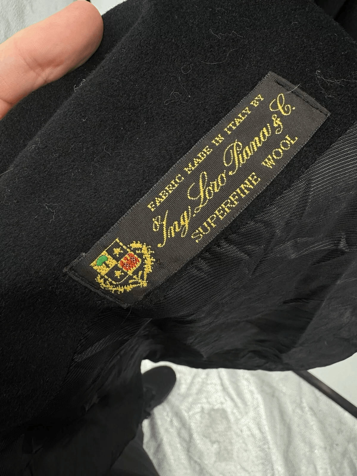 Loro Piana Loro Liana Wool Peacoat XL US 12 IT 48 100% Virgin Wool Size XL / US 12-14 / IT 48-50 - 8 Thumbnail
