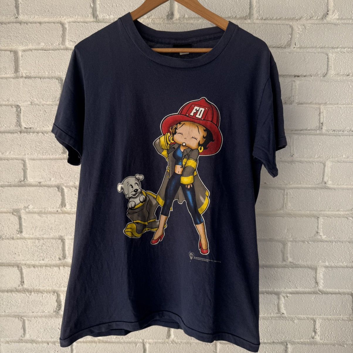 Vintage Vintage Betty Boop Tee Size US XL / EU 56 / 4 - 1 Thumbnail